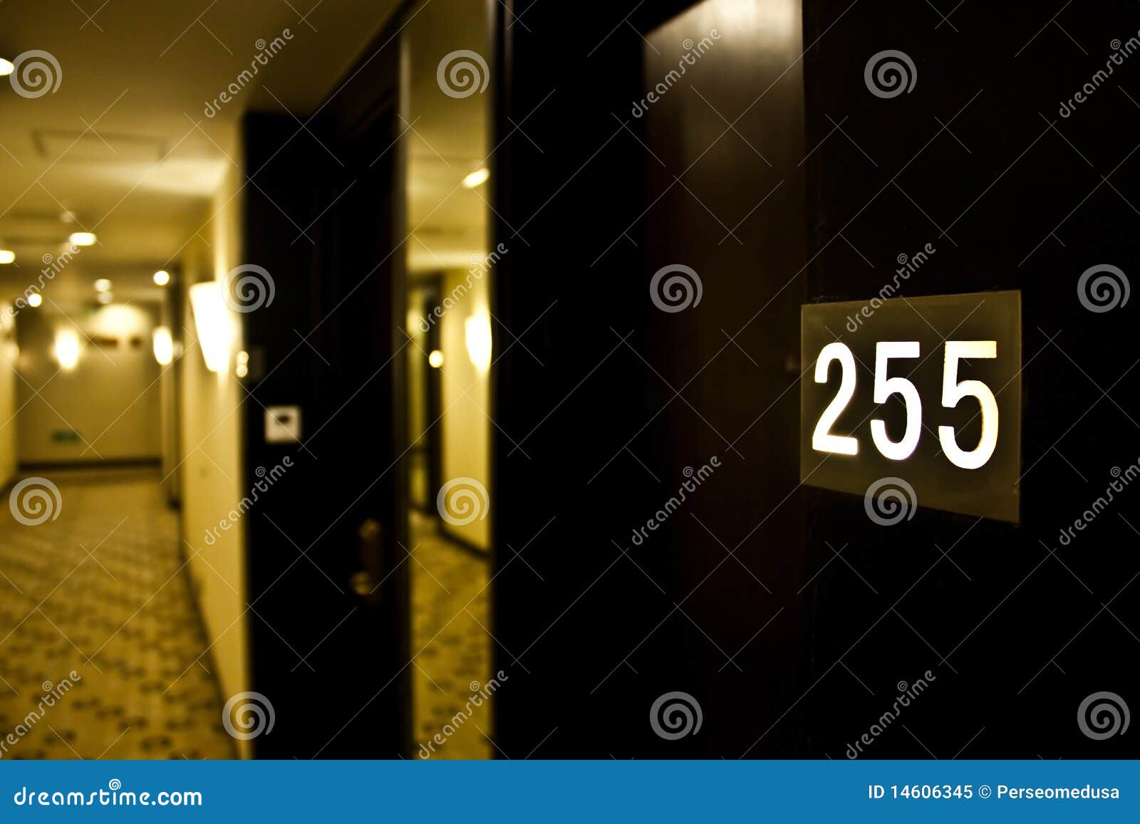 Room number stock image. 