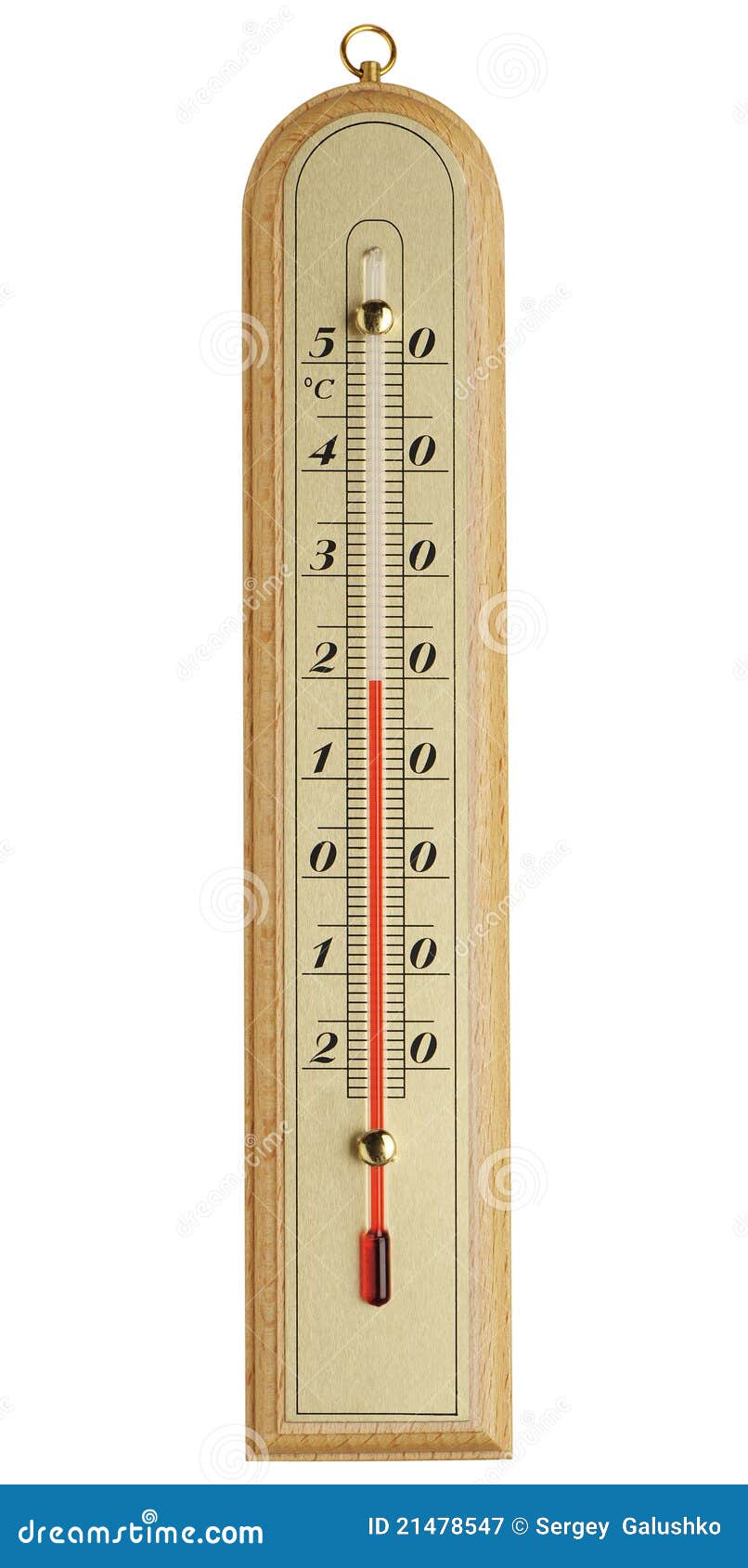 The Room Thermometer Closeup Stock Image Image of cold, accuracy