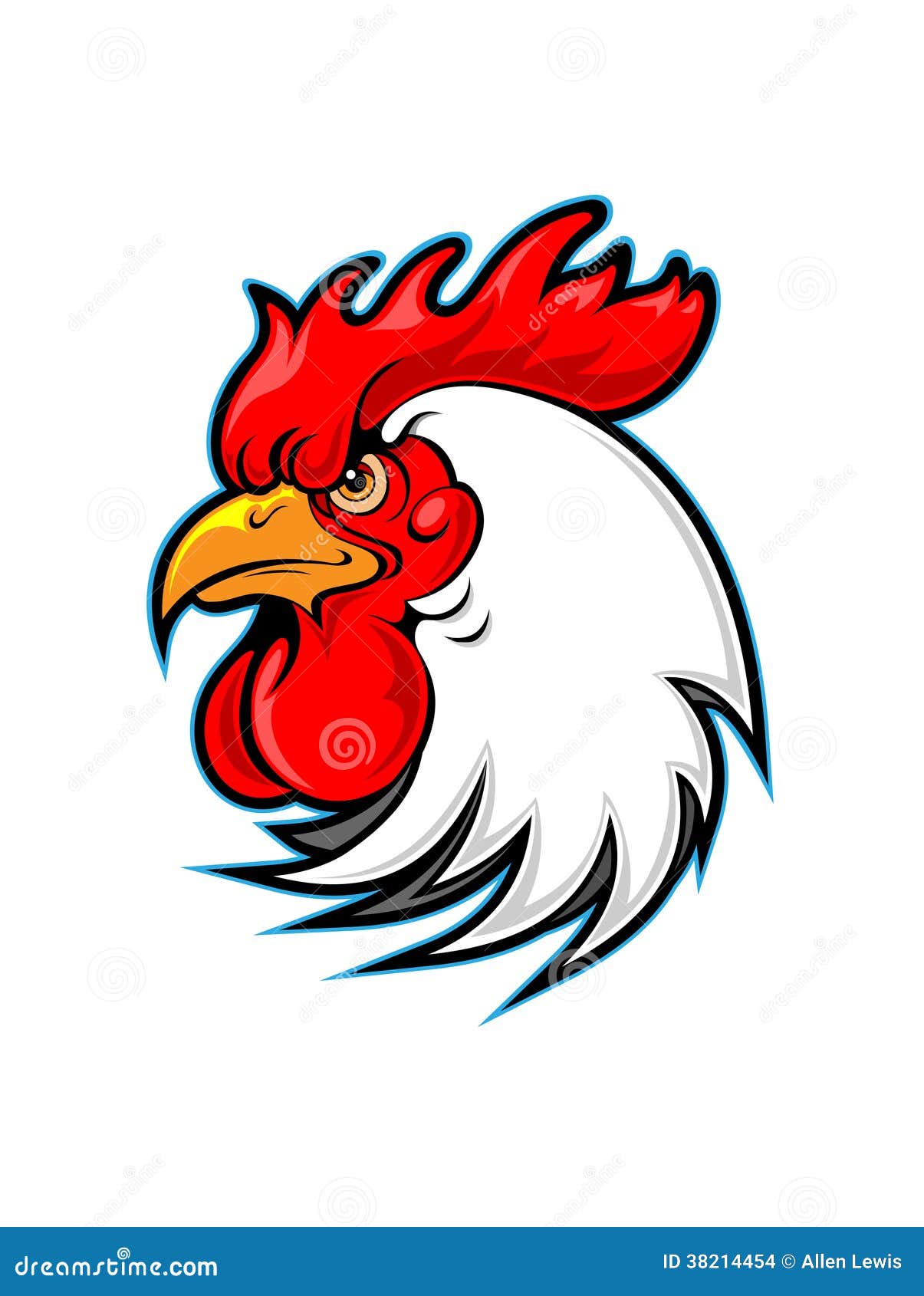 rooster mascot clipart - photo #16