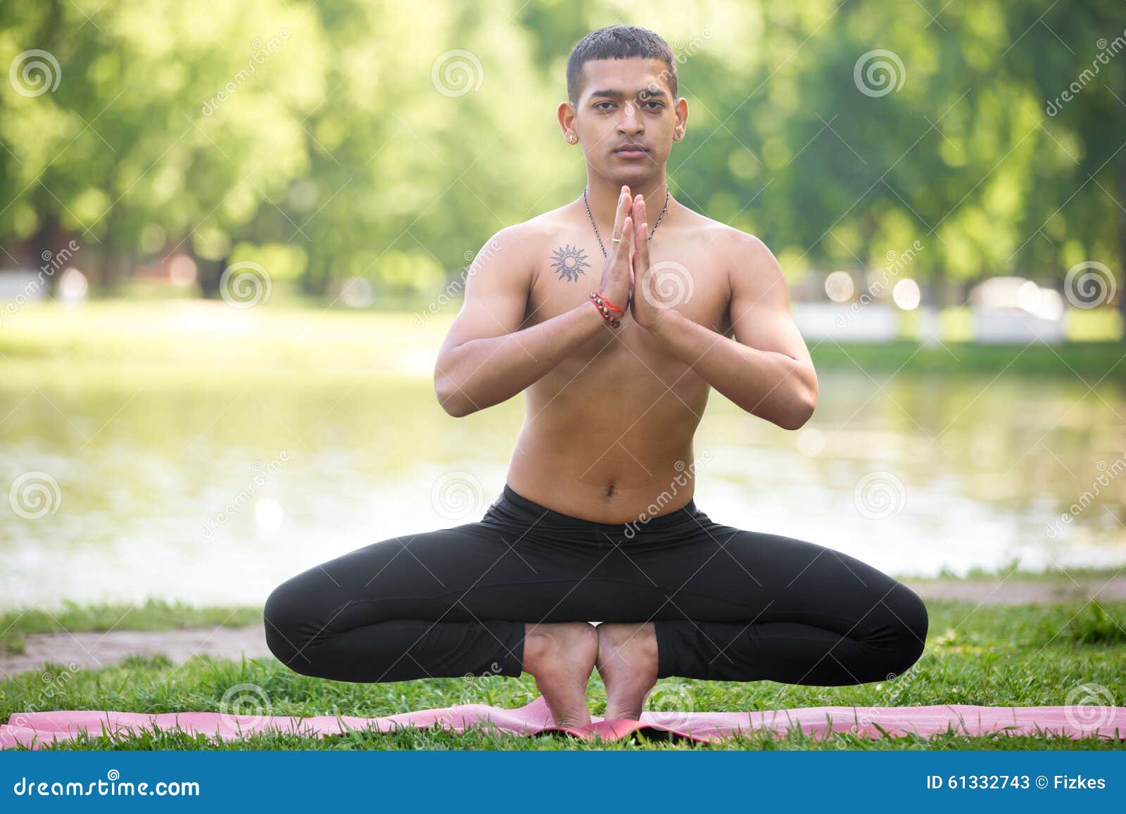 root chakra pose variation