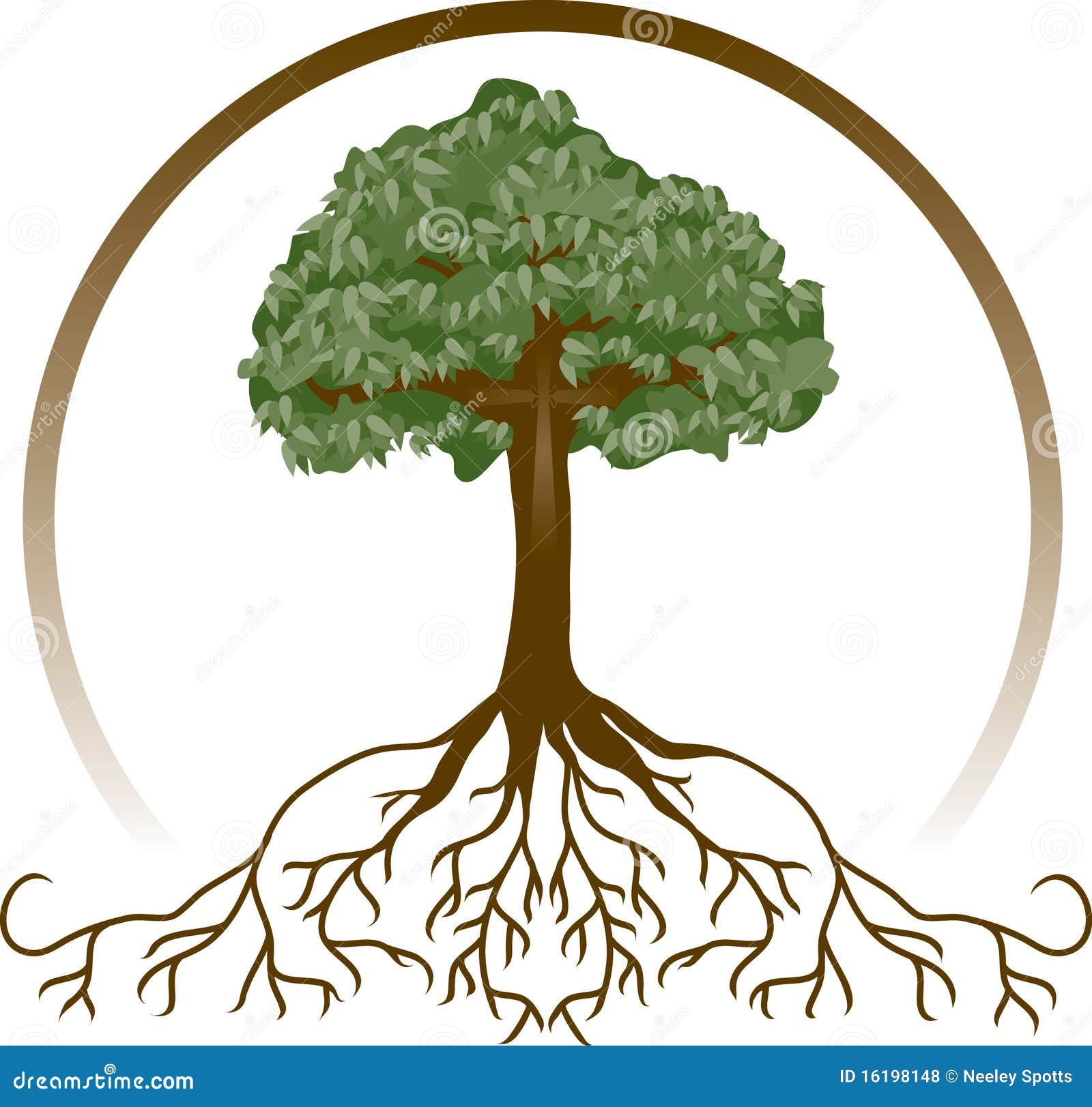 Download Rooted in Christ stock vector. Image of shape, cross ...