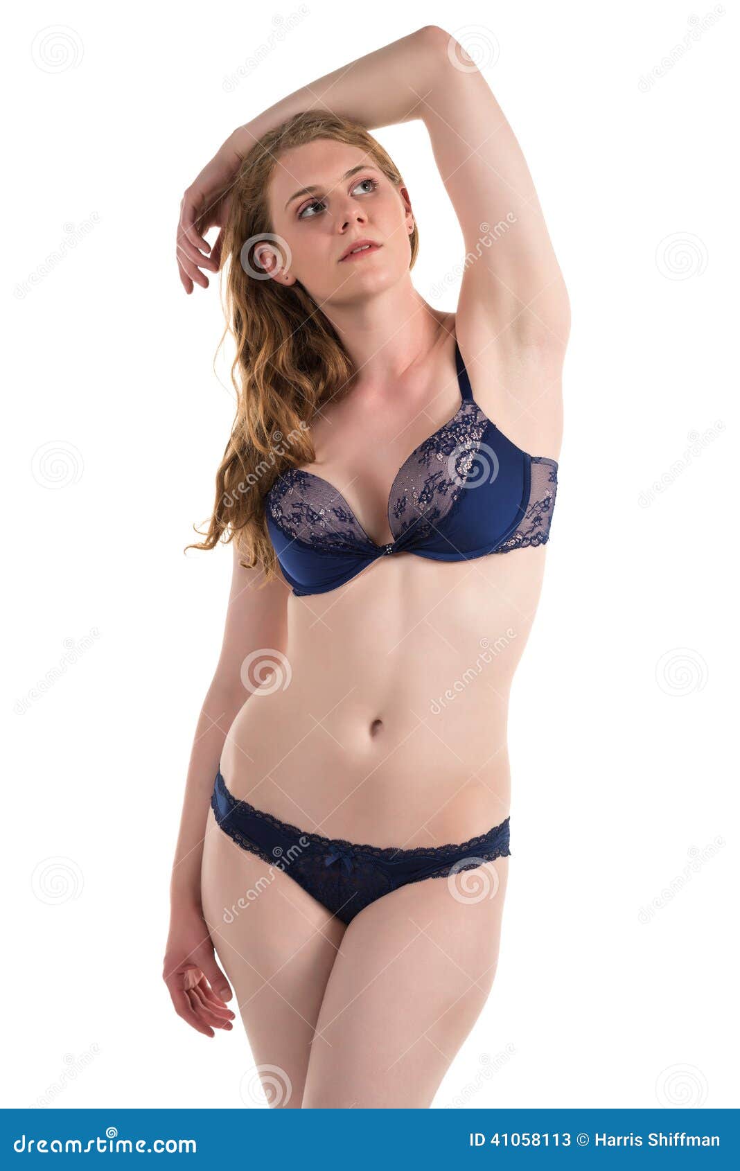 ropa interior azul marino