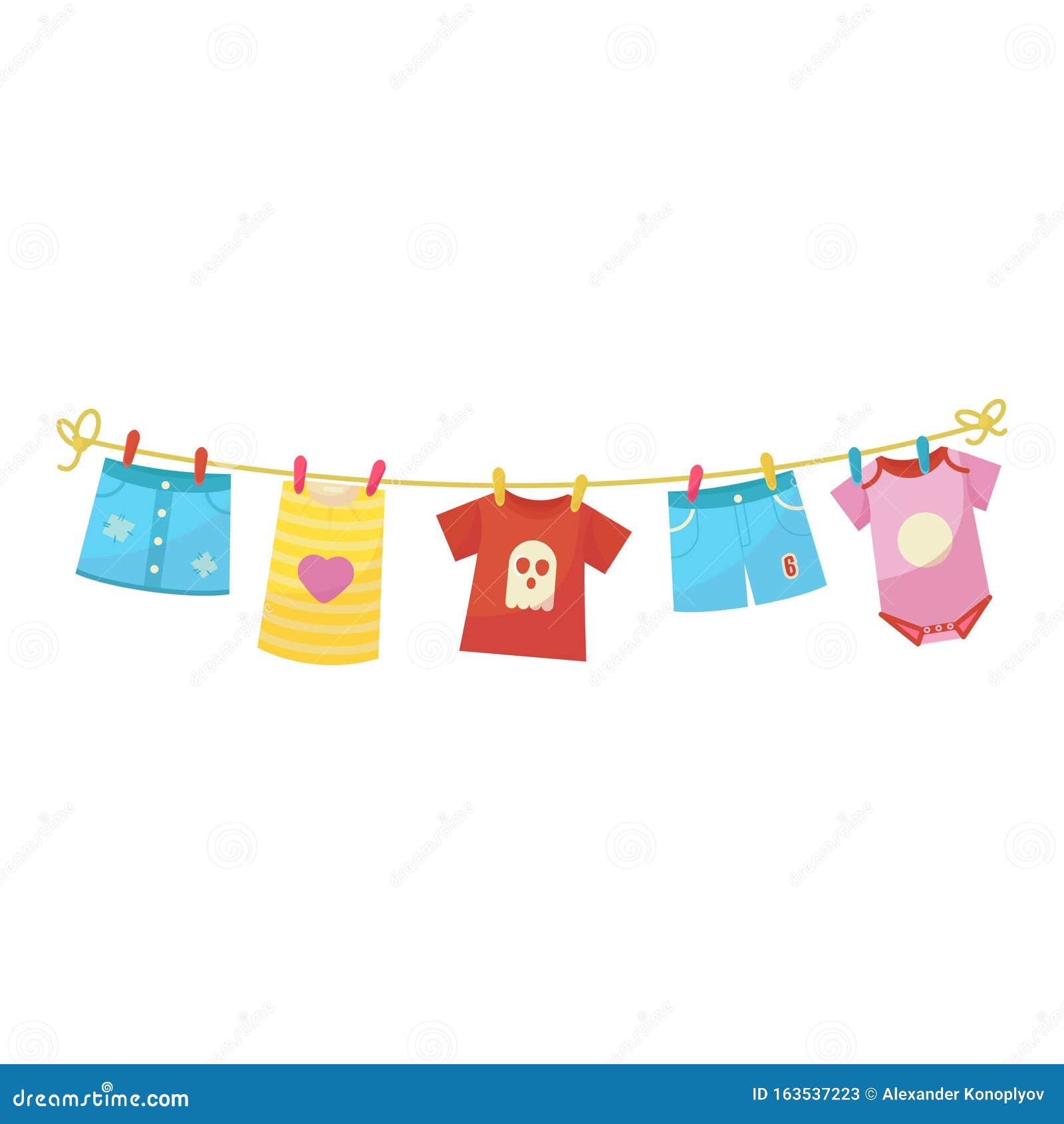 Ropa Para Bebés, Textil Para Niños Brillantes Después De Lavar Ilustración del Vector - Ilustración de camisa, azul: 163537223 Ropa Para Bebés, Textil Para Niños Brillantes Después De Lavar Ilustración del Vector - Ilustración de camisa, azul: 163537223