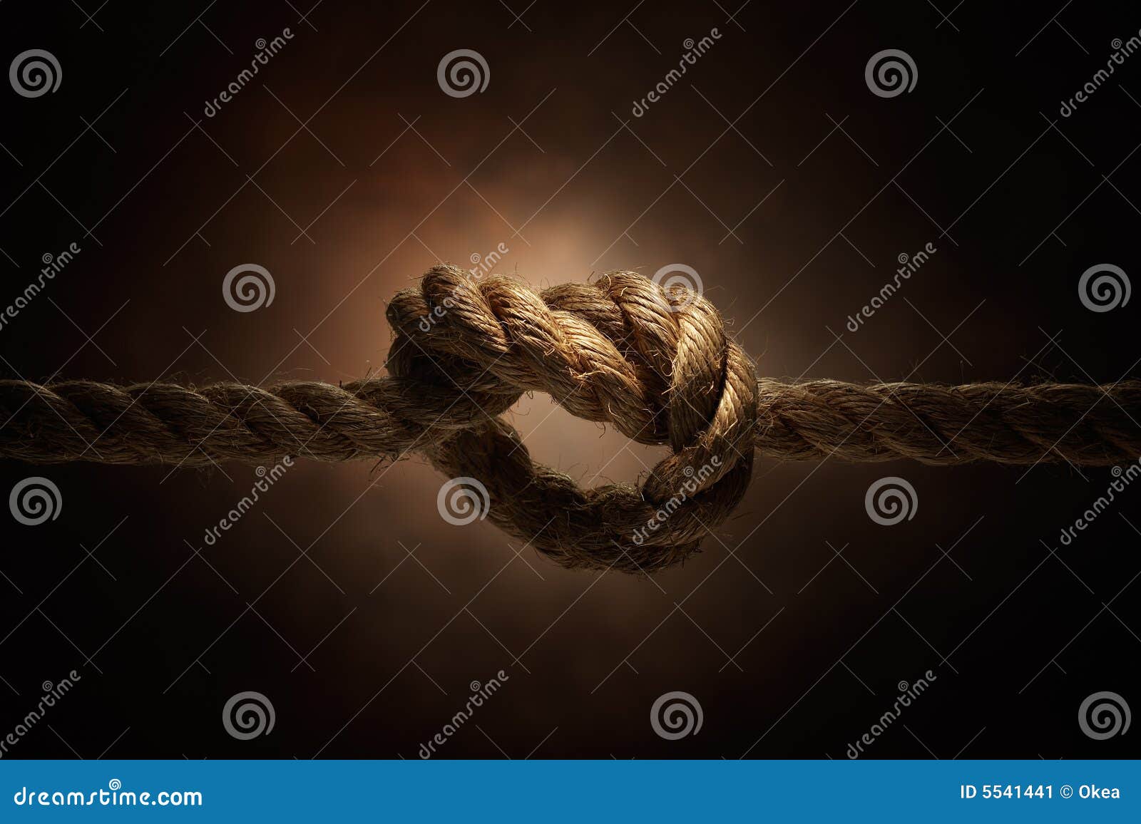 Rope stock image. Image of problem, knot, tension, locking 5541441