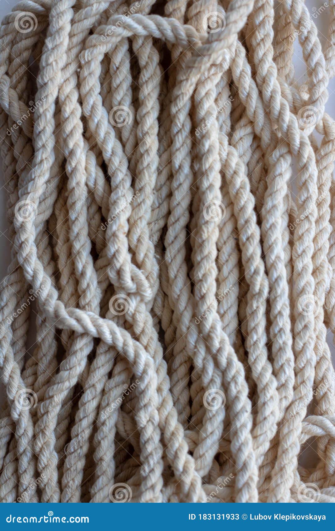 Rope.Background from Gray Clothesline. Rope Closeup Stock Image Image of close, closeup