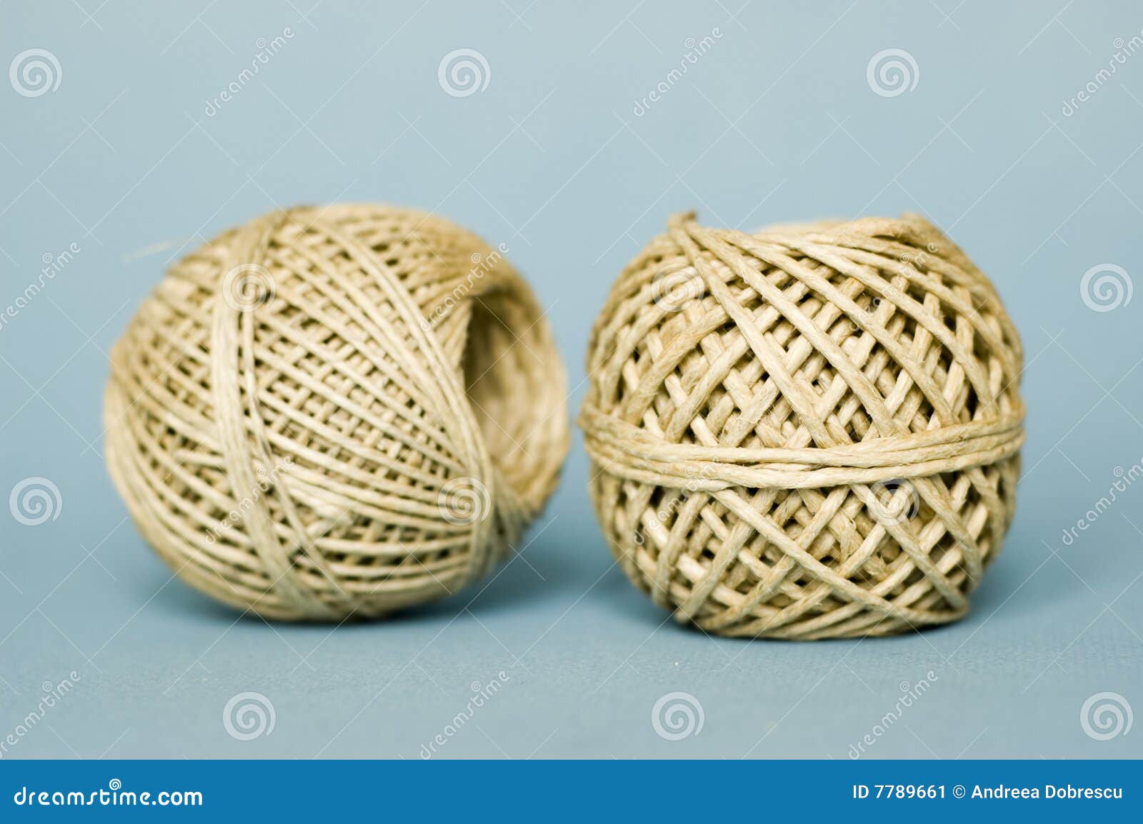Rope balls stock image. Image of cord, coil, brown, rope 7789661
