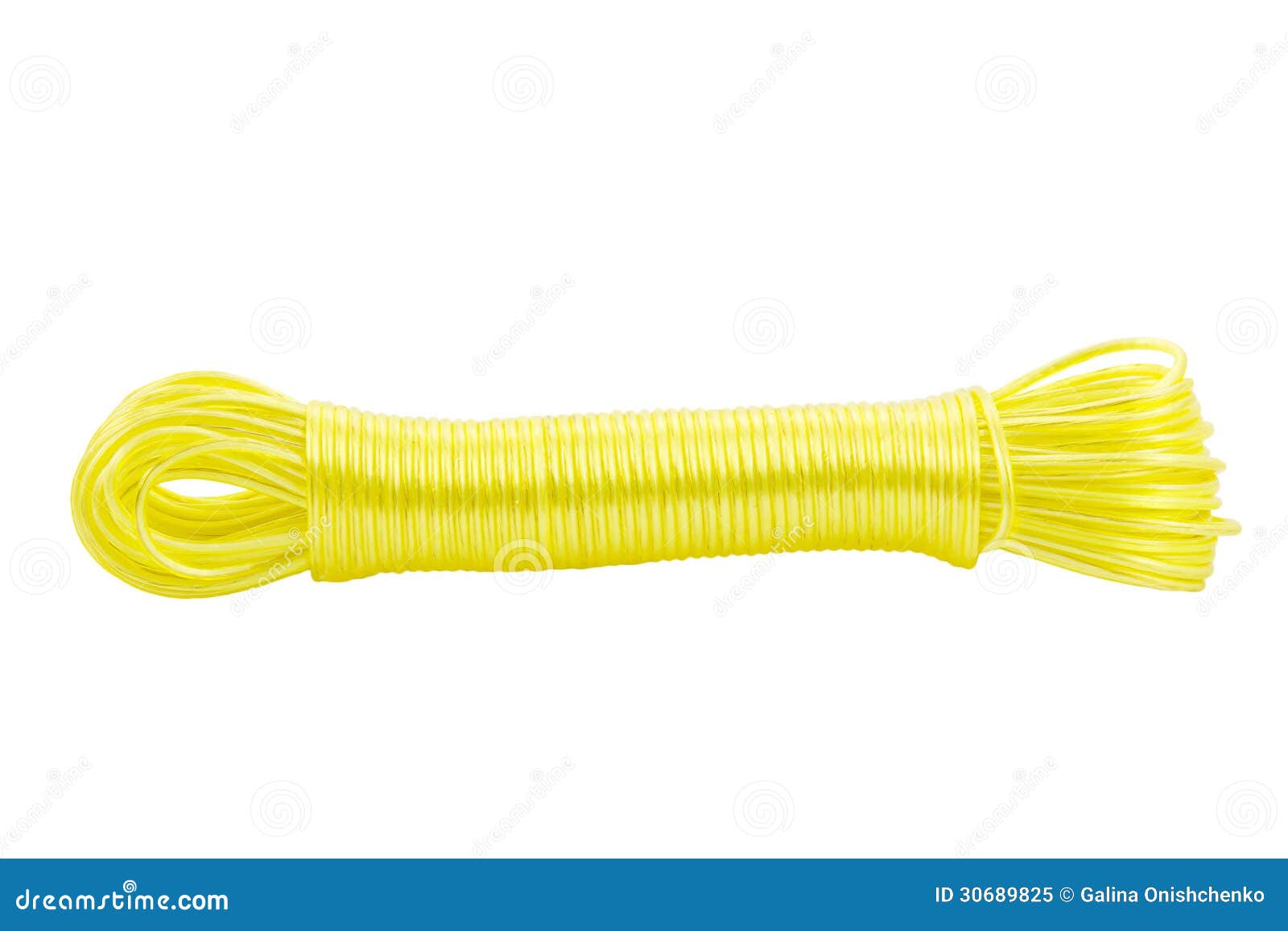 Rope For Drying Of Clothing Stock Image Image of domestic, linen