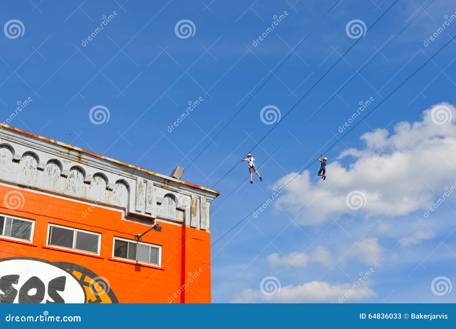 Rope Gliders in Old Port, Montreal Editorial Stock Photo Image of
