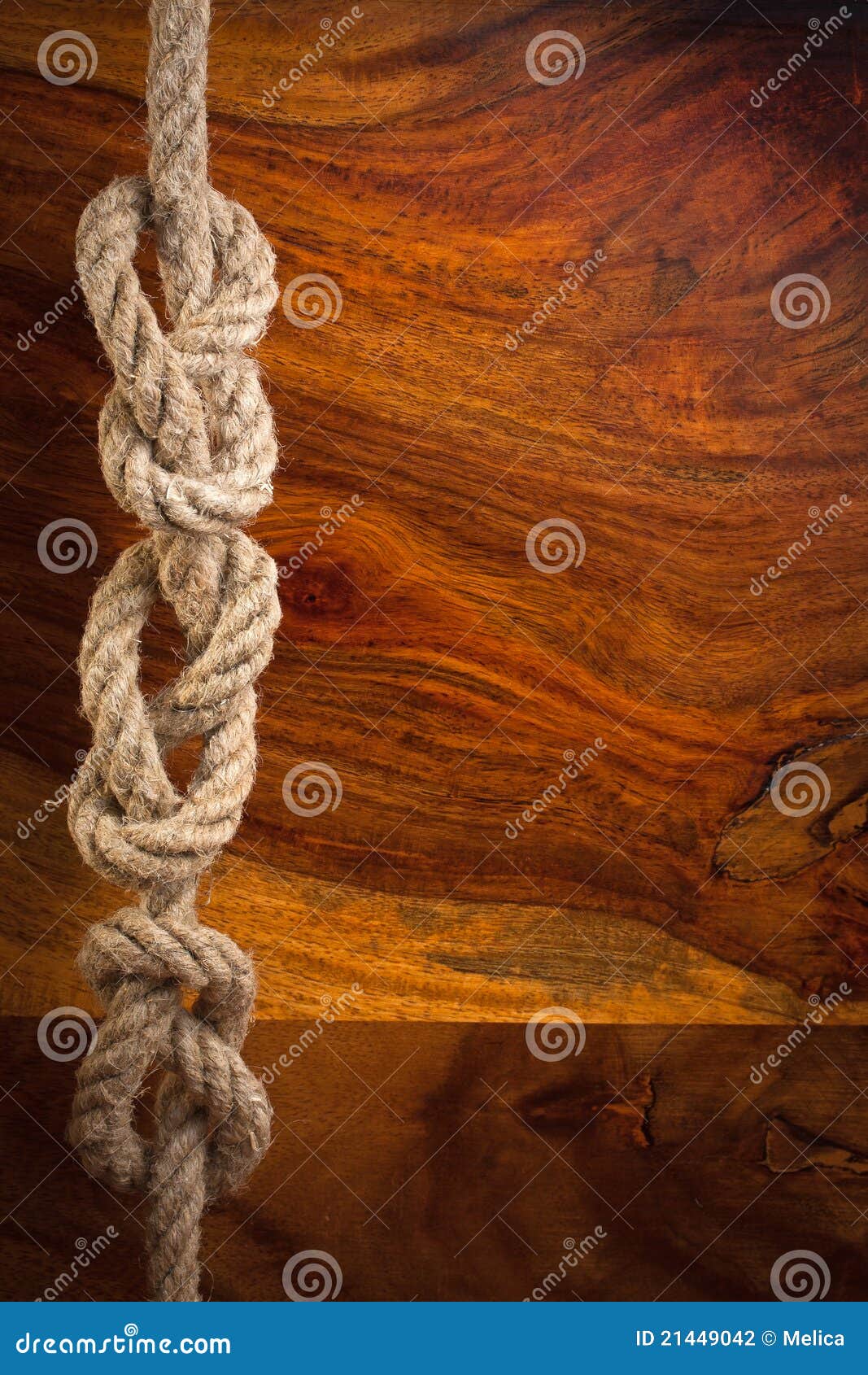 Decorative rope knots stock photo. Image of ropes, pole - 83644352