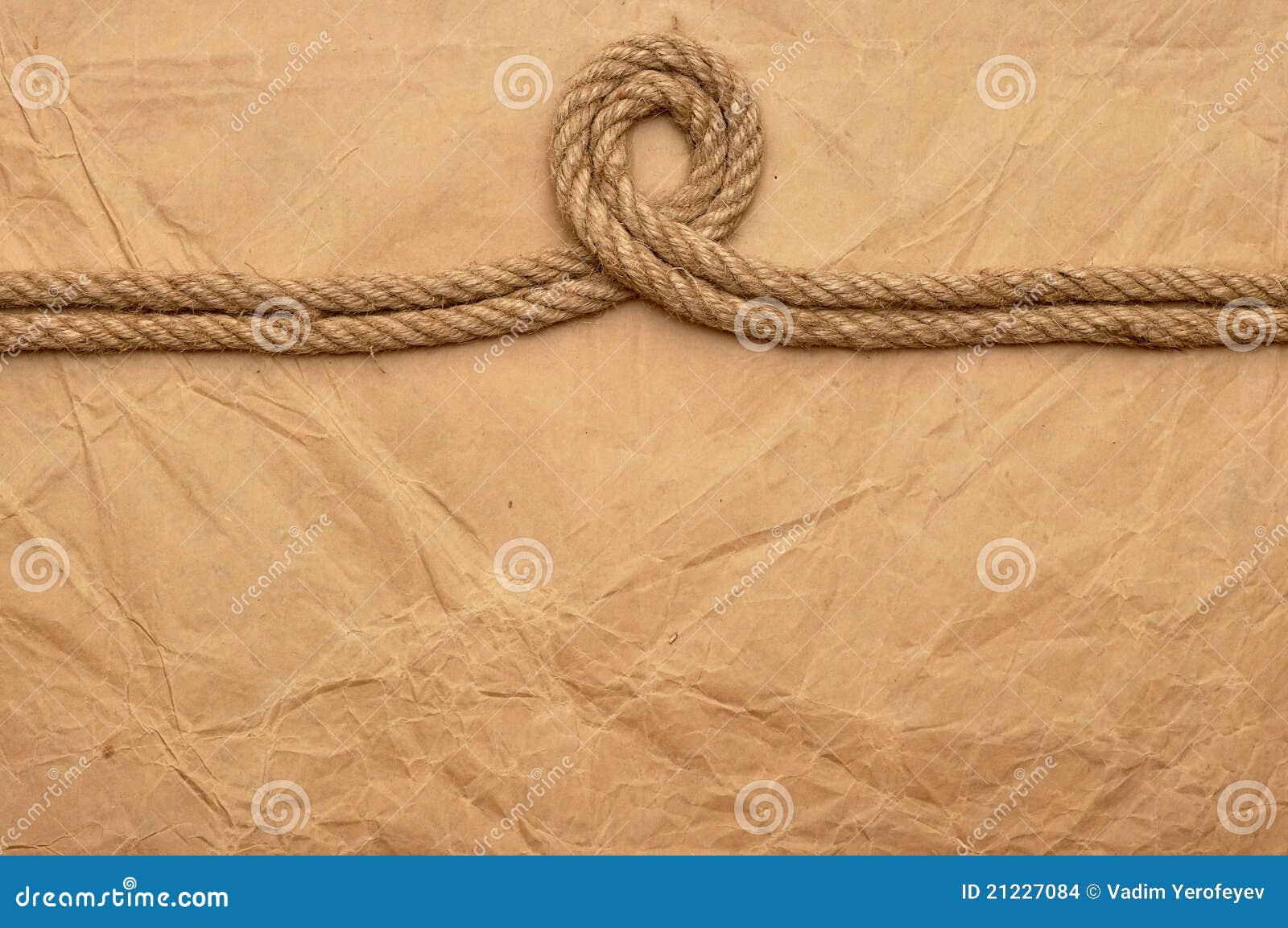 Rope on old paper stock photo. Image of pattern, page 21227084