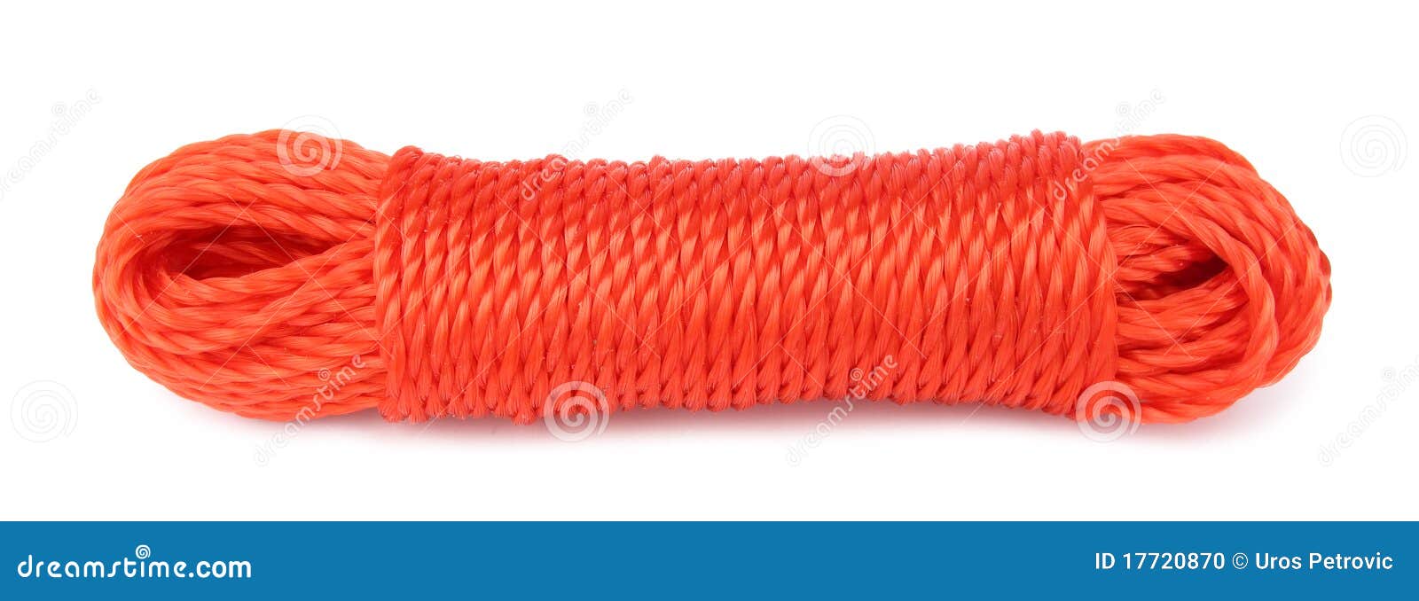 Rope red synthetic strong stock photo. Image of rope 17720870