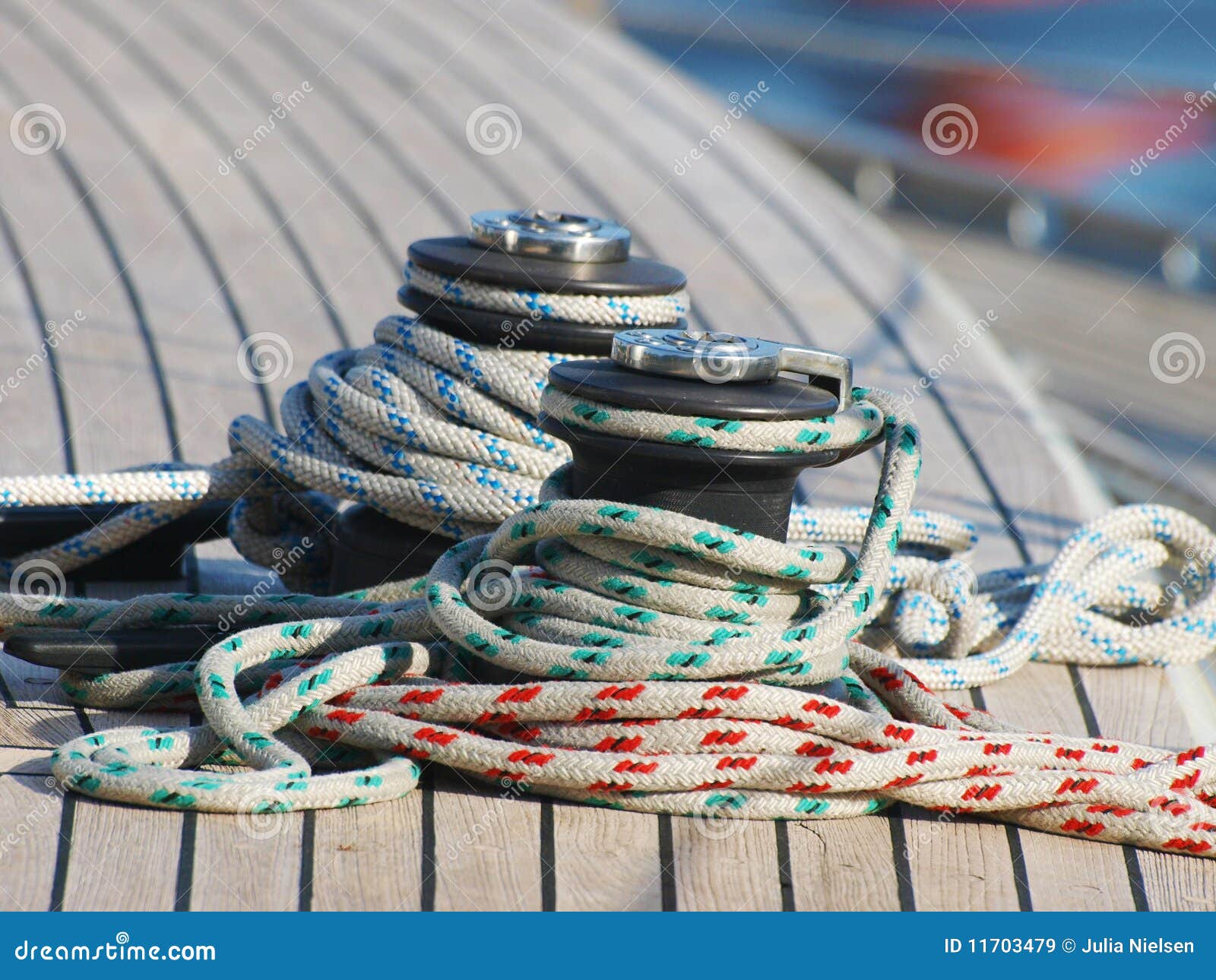 Rope on a sail boat stock image. Image of maritime, salt 11703479