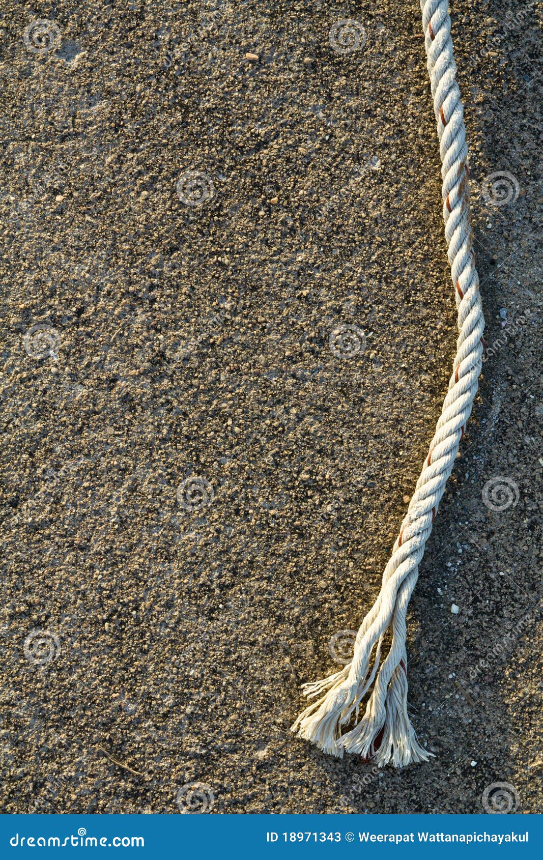 Rope on the wall stock image. Image of rope, wall, surface 18971343