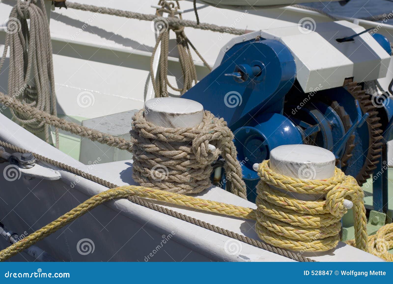 Ropes stock image. Image of boats, grey, hanging, nautical 528847