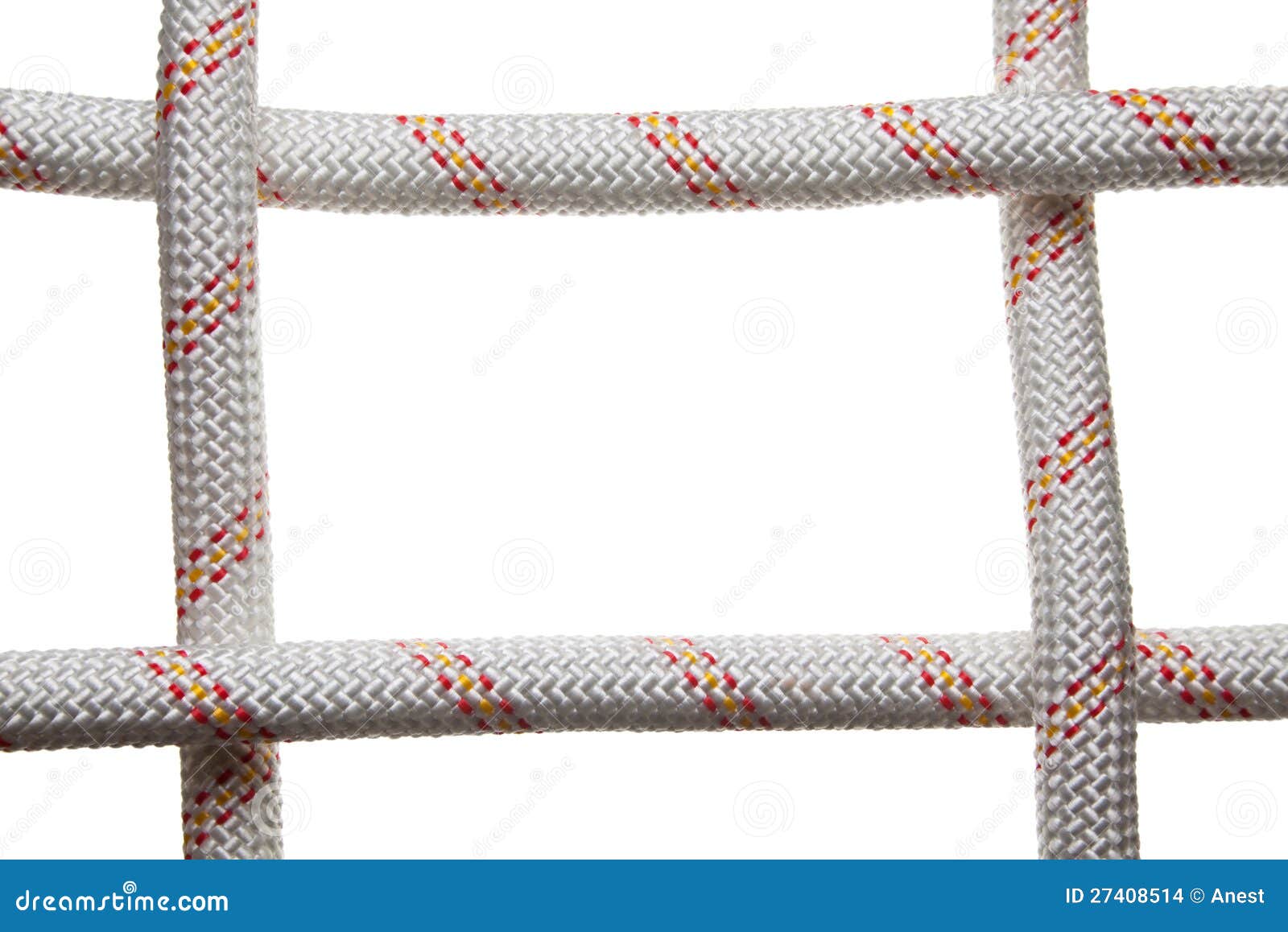 Ropes frame stock photo. Image of nylon, linked, white 27408514