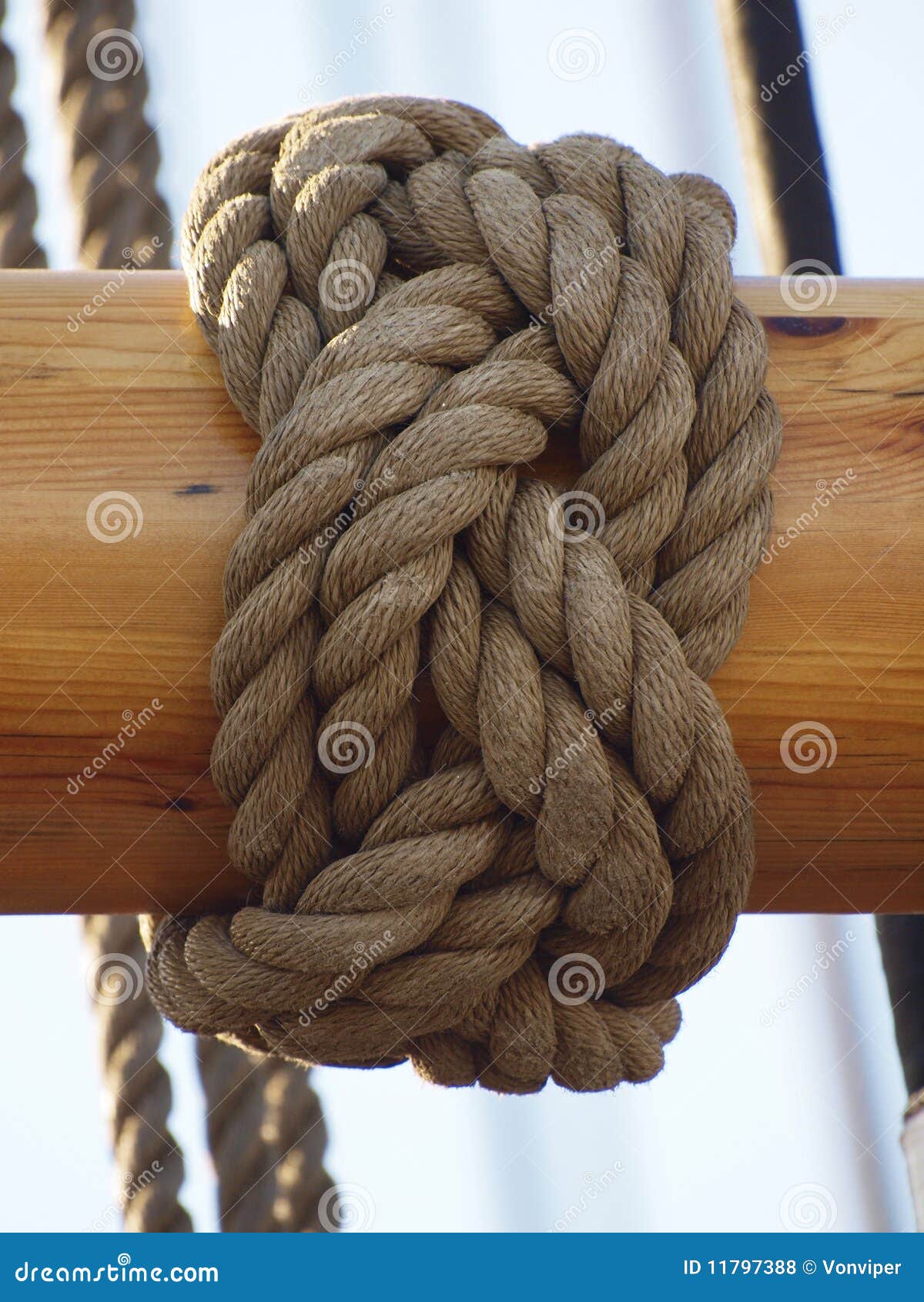 Ropes from an Old Sailing Boat Stock Photo Image of yacht, abstract