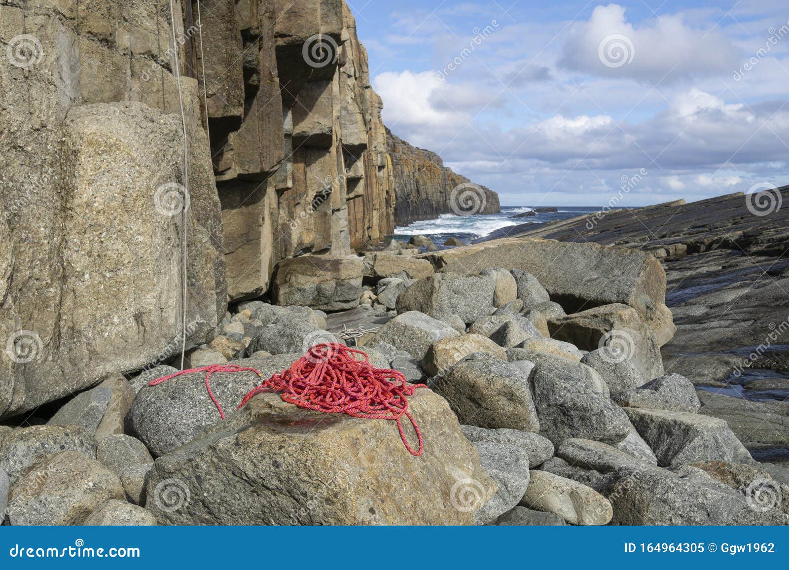 Rock climbing stock image. Image of face, safety, support 164964305