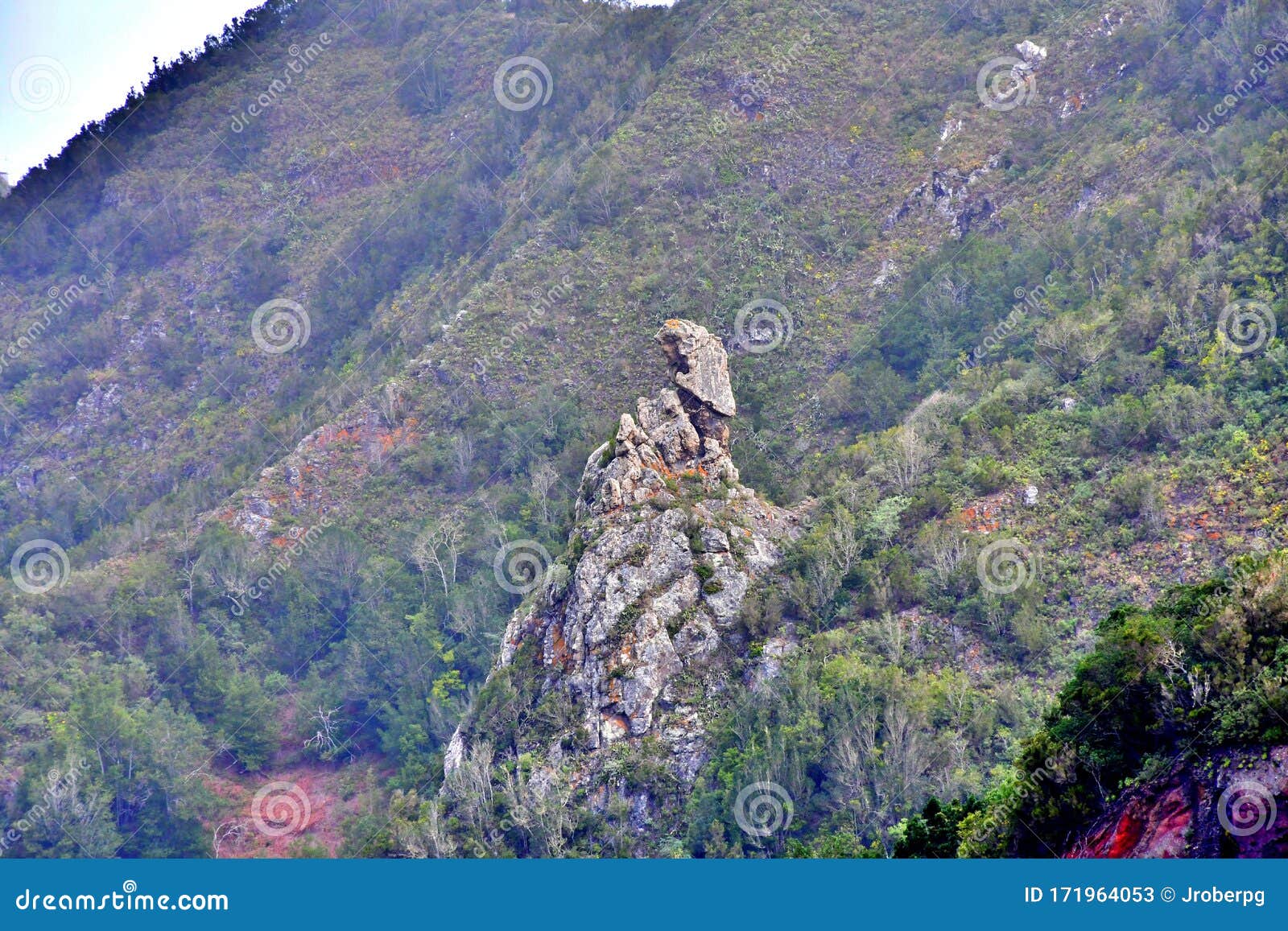 roque de taborno in the anaga mountain range
