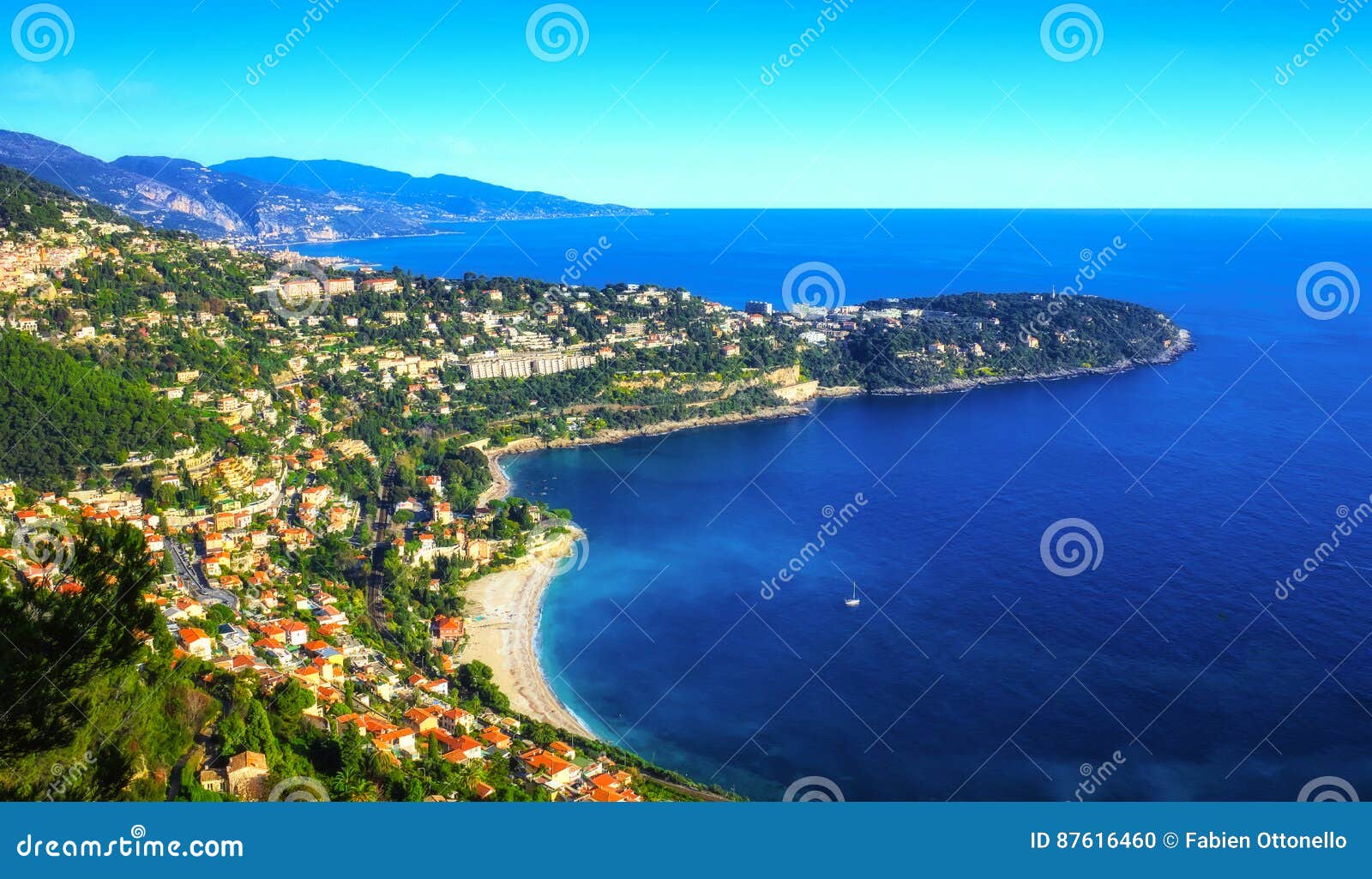 roquebrune cap martin and its lovely golfe bleu beach