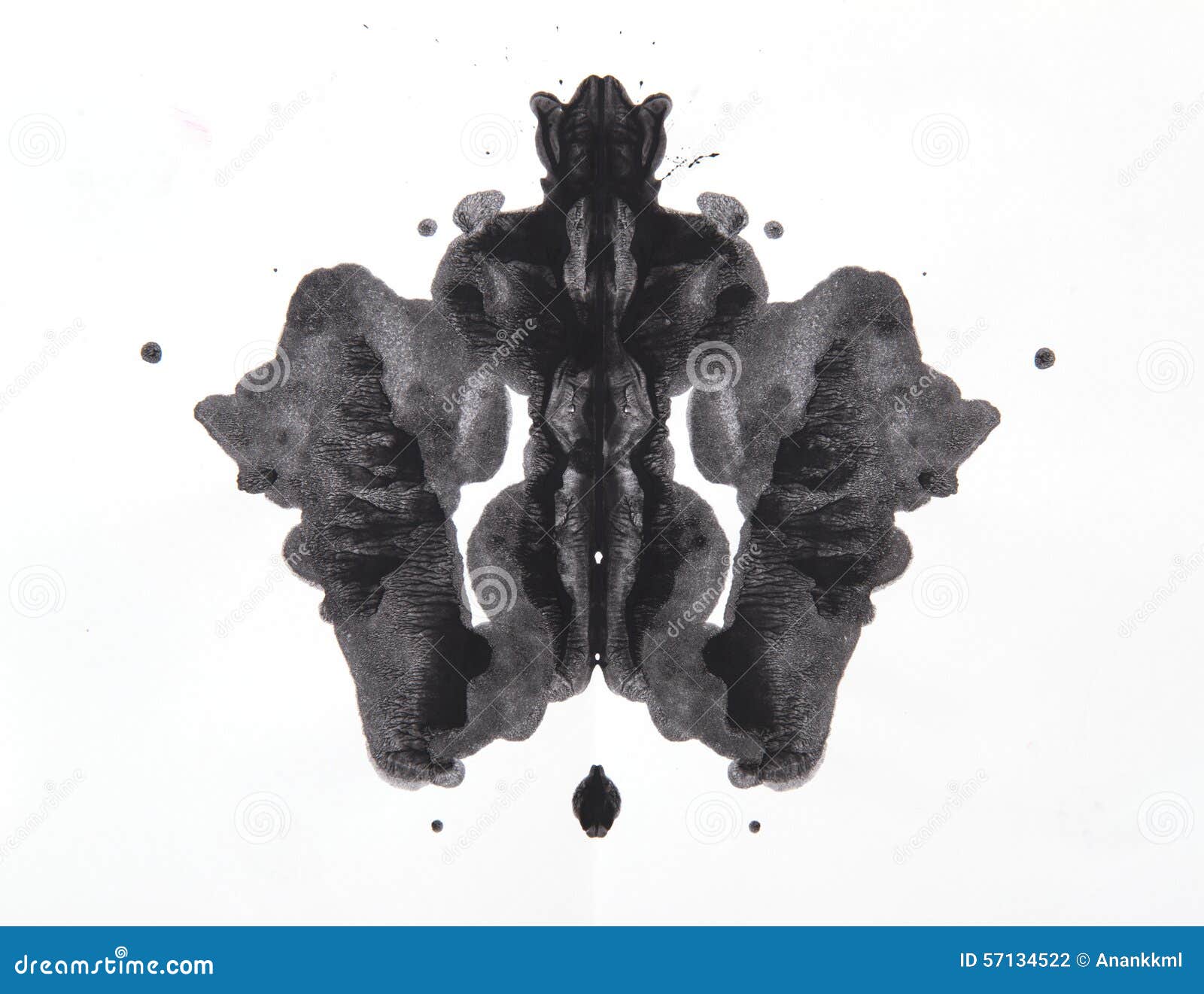 Rorschach test art  psychology artwork