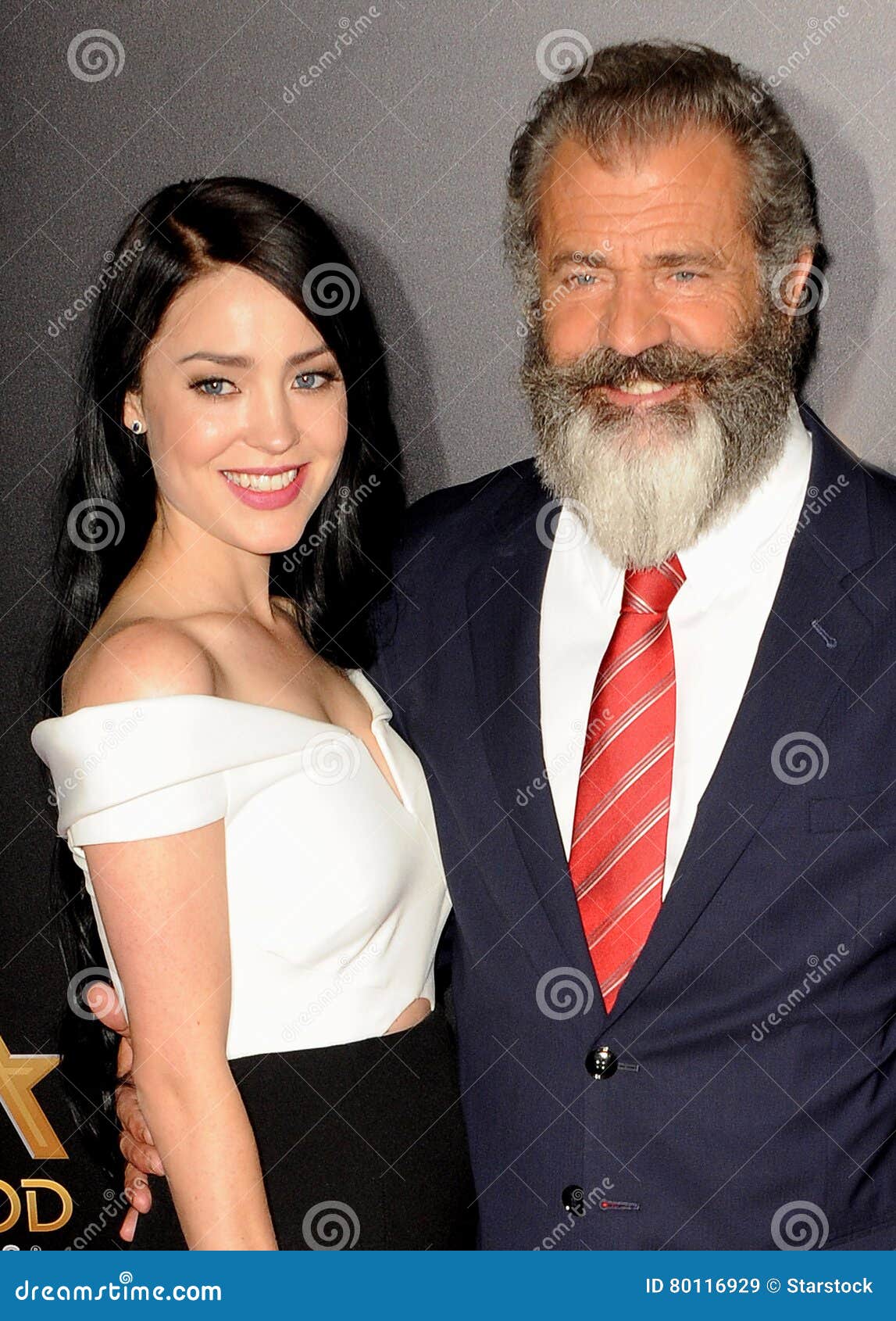 Rosalind Ross Et Mel Gibson Image stock éditorial Image du célébrité