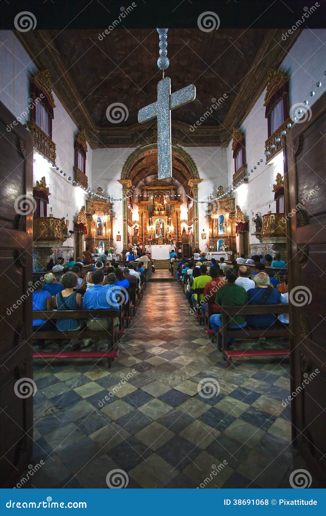 rosario dos pretos church in salvador of bahia