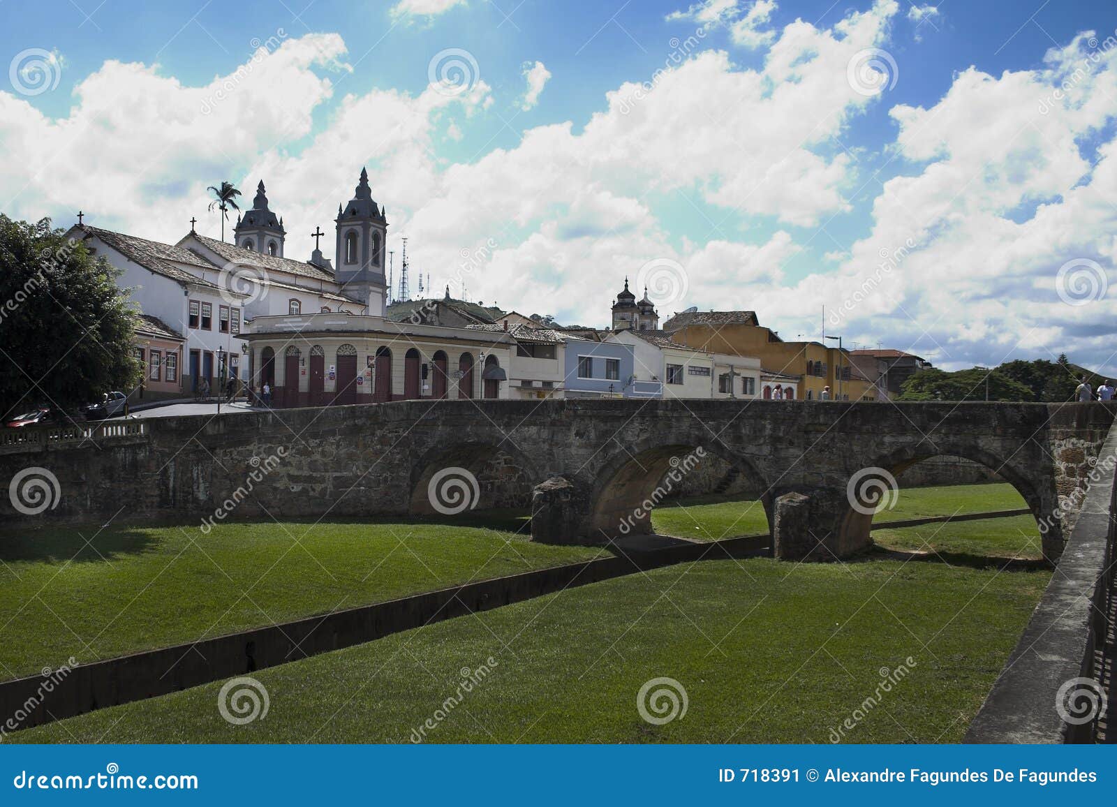Rosario Stone Bridge Sao Joao Del Rey Stock Image - Image of lady,  historical: 718391