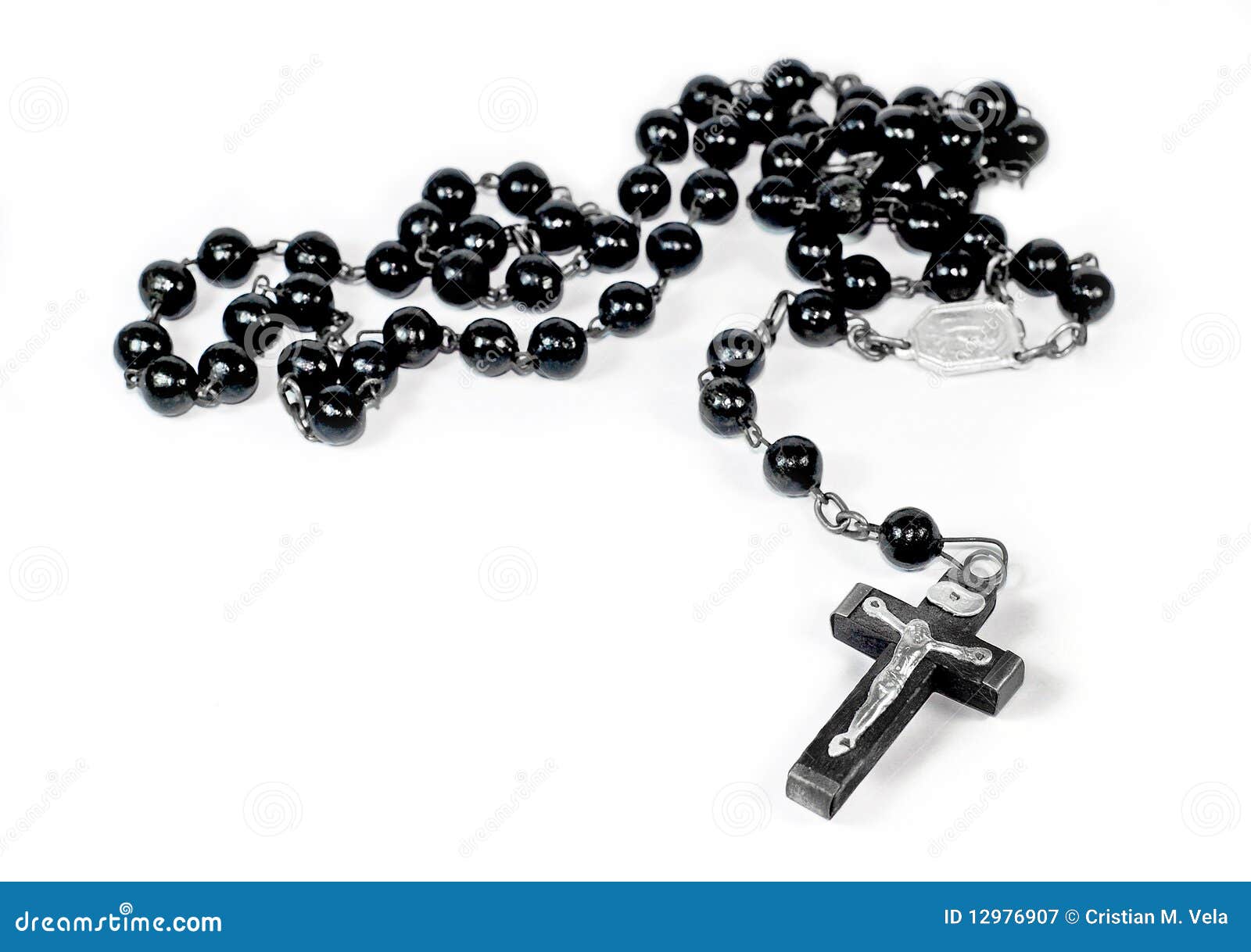 Rosary stock image. Image of faithful, crucifix, belief - 12976907