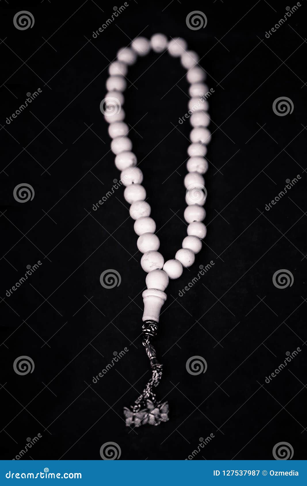 Rosary or Prayer Beads Made of Meerschaum Stock Image Image of