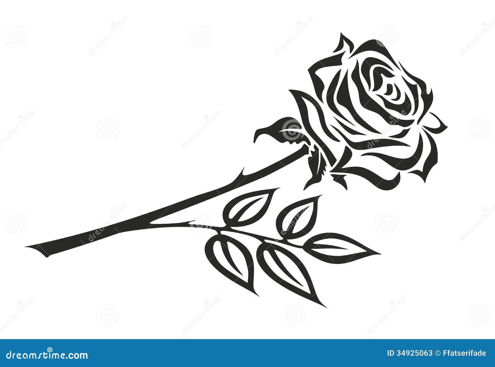 Rose Stock Abbildung Illustration Von Rose 34925063