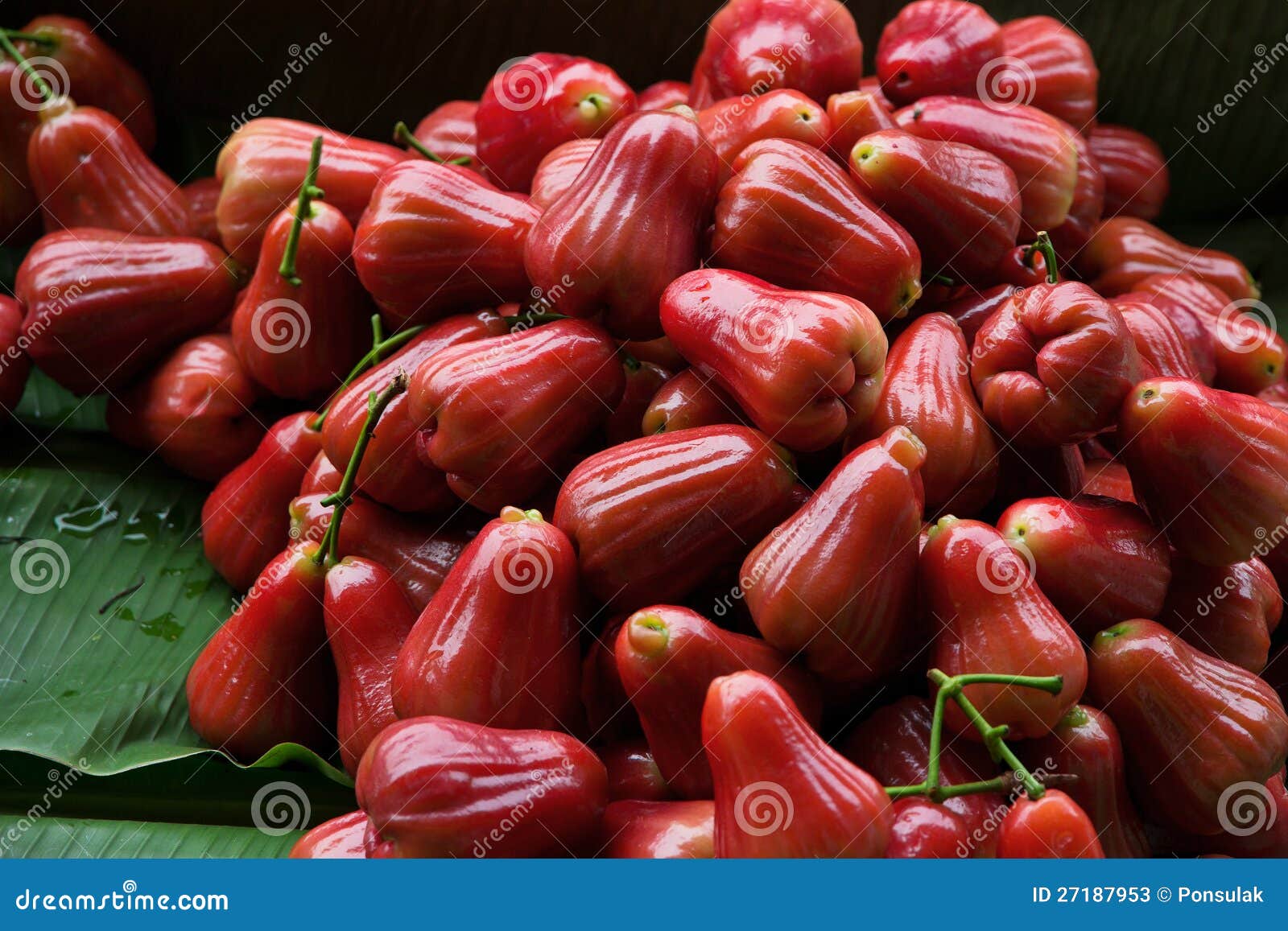 Rose apples stock image. Image of store, juicy, shiny 27187953