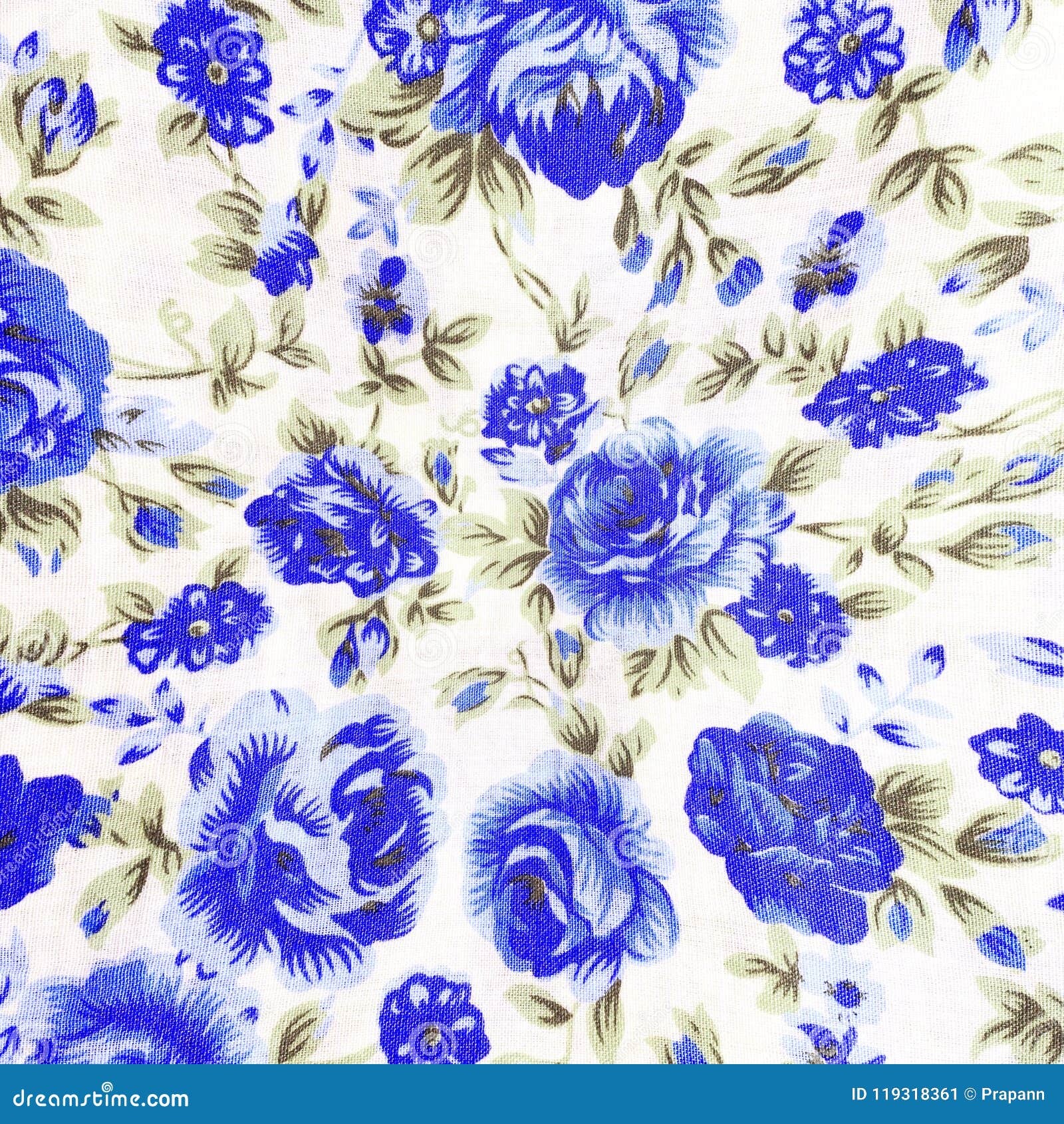 Rose Bouquet Design Seamless Pattern On Fabric As Background Stock ...