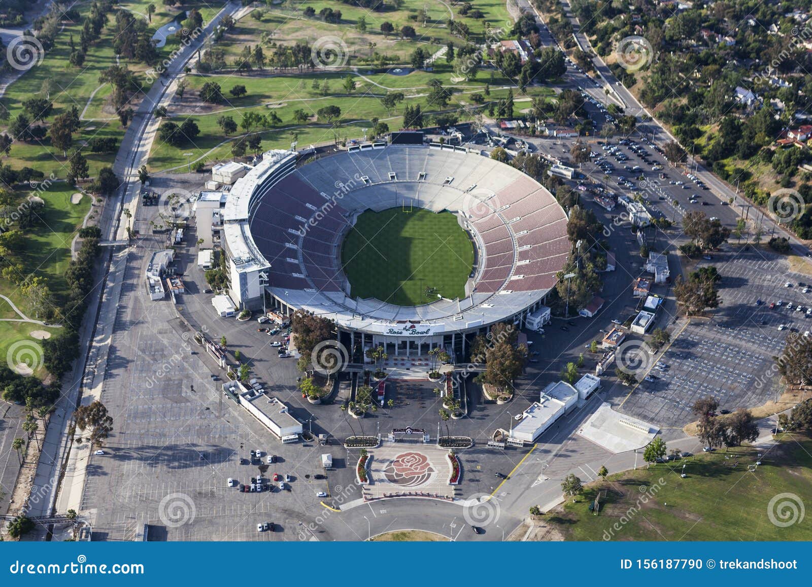 c2018 Aerial Photo aerial The Rose Bowl 