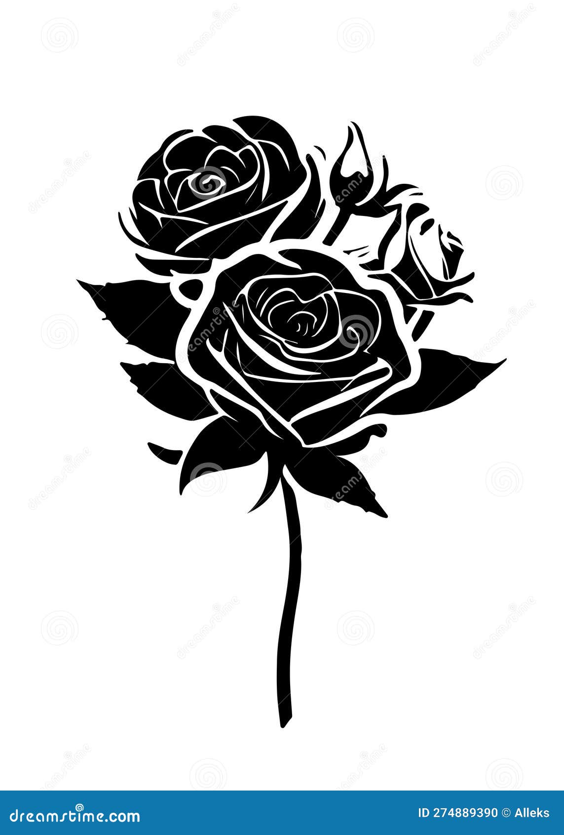 Pin by C S on Inkspiration  Single rose tattoos Black rose tattoos Rose  tattoo design