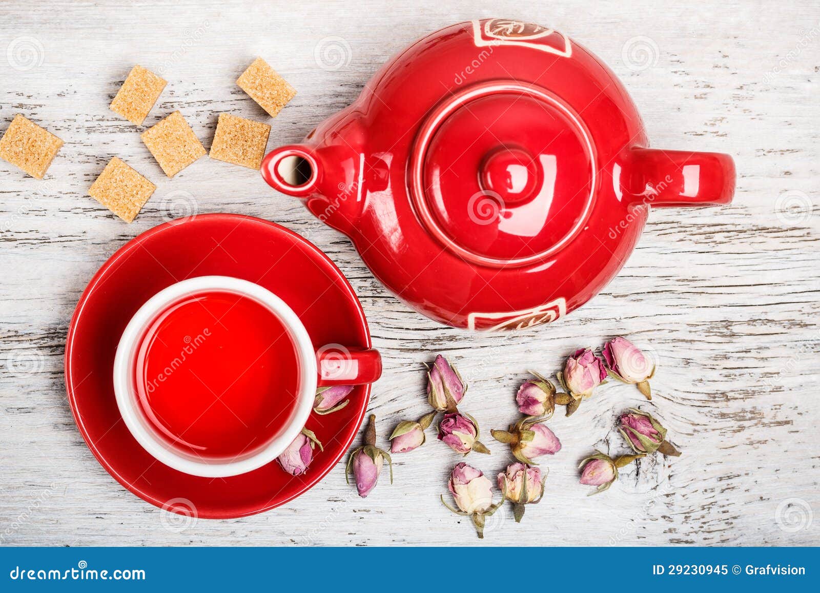 Rose bud tea stock image. Image of lump, teapot, flower 29230945