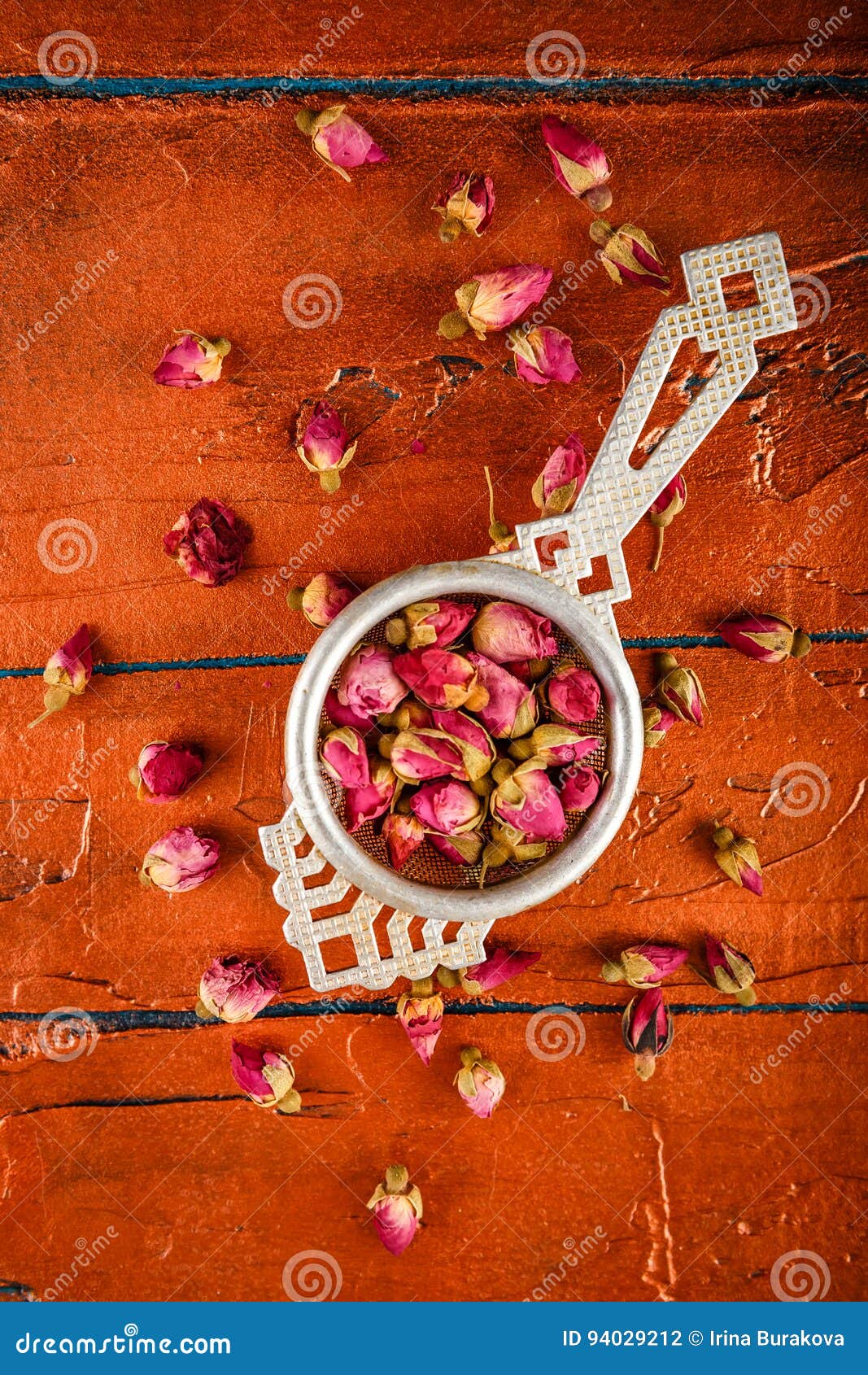 Rose buds tea stock photo. Image of flora, health, closeup 94029212
