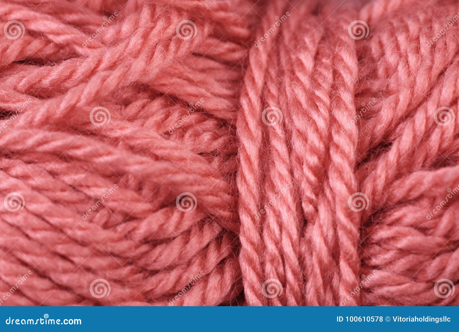 Rose Colored Yarn Texture Close Up Stock Photo Image of closeup