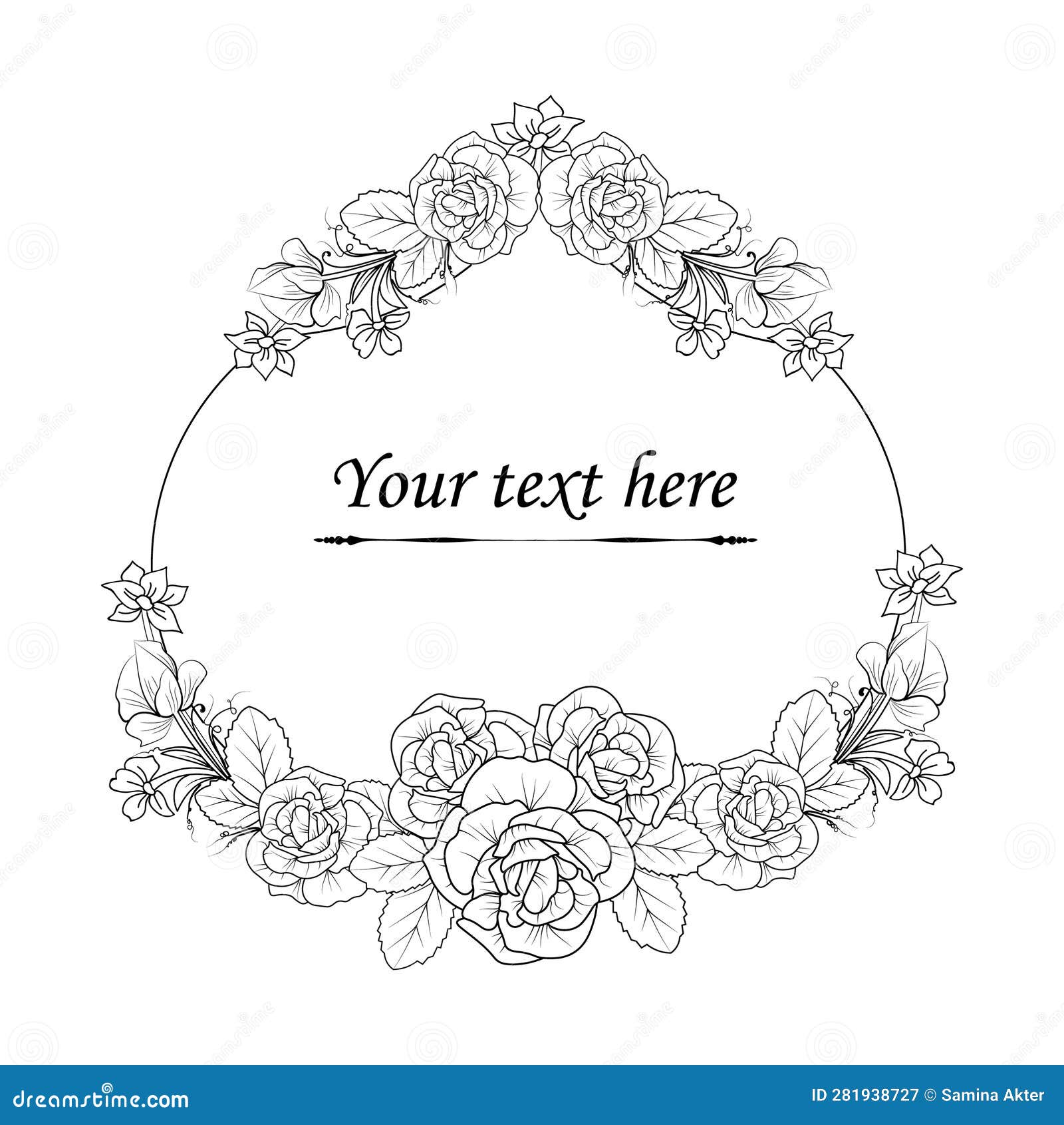 Flowers Drawing Illustrations, Png File - Flower Design For Embroidery,  Transparent Png - vhv