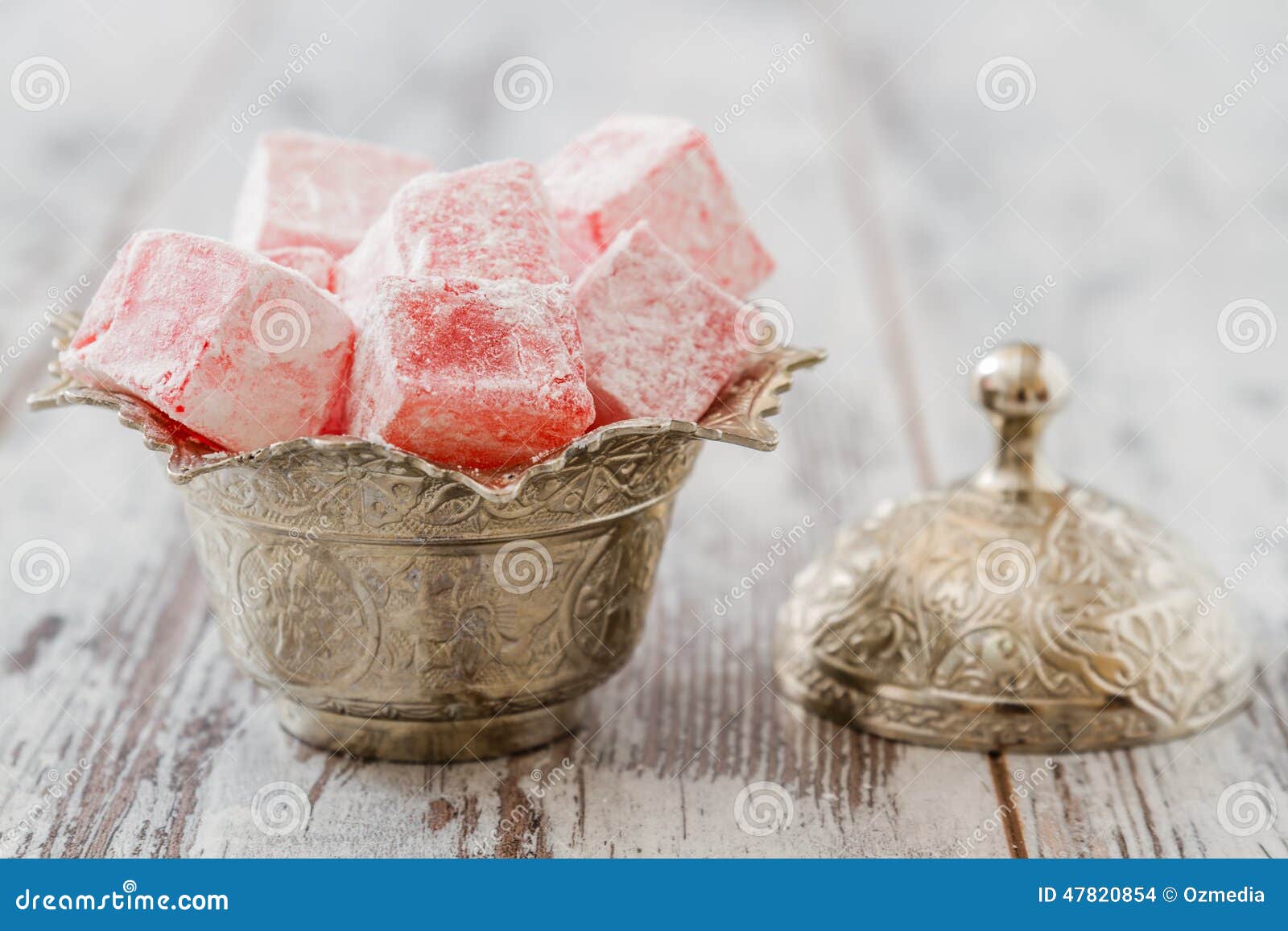 rose flavoured turkish delight