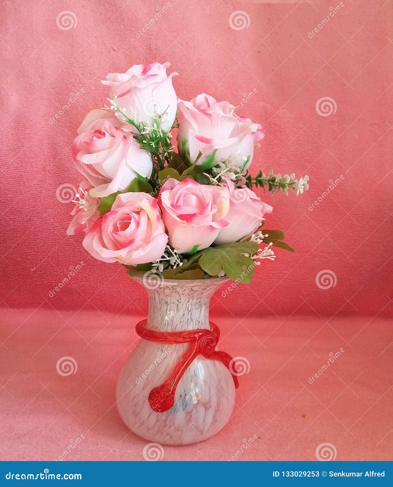 Rose Flower Vase stock image. Image of texture, rosy 133029253