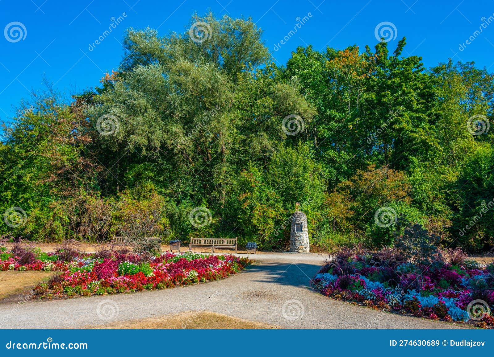 Rose Garden in German Town Ingolstadt Stock Image Image of reduit