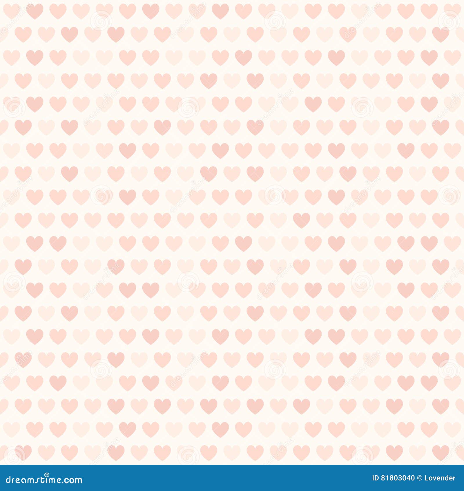 Rose Heart Pattern Seamless Vector Love Background Stock Vector