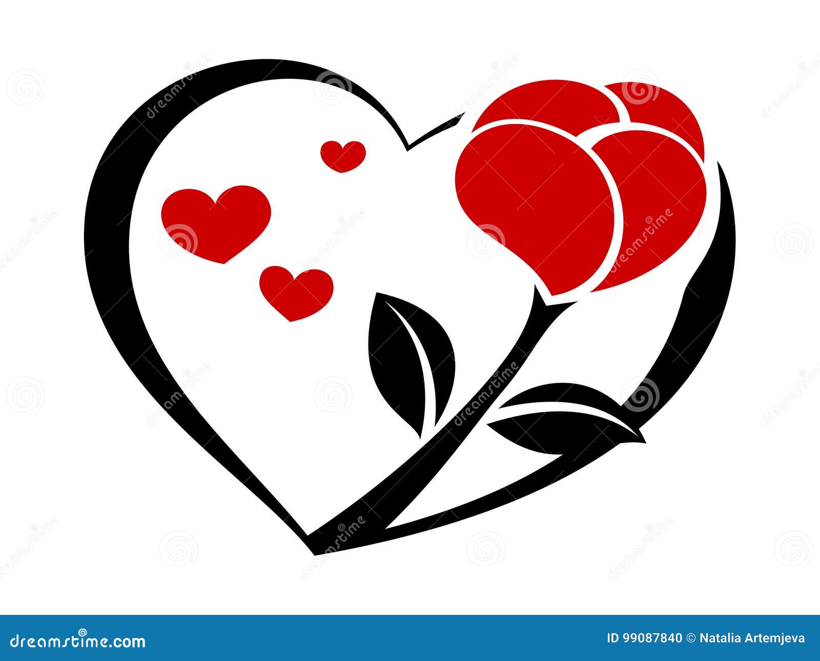 Free Free Heart Rose Svg 42 SVG PNG EPS DXF File