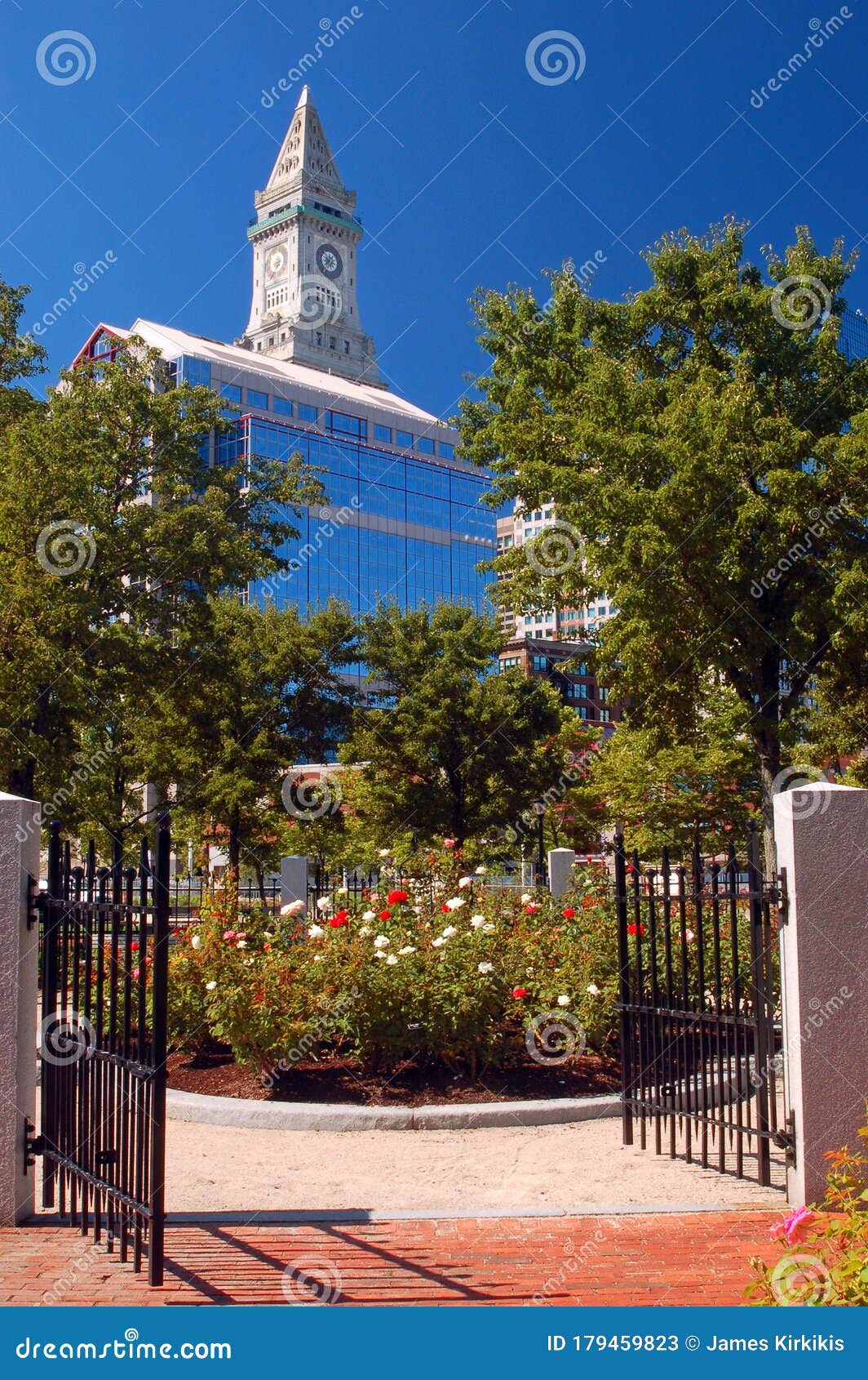 The Rose Kennedy Garden, Boston Editorial Stock Photo Image of daytime, greenbelt 179459823