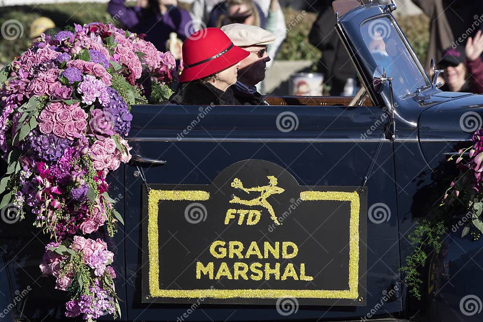 The Rose Parade Grand Marshal Editorial Photography Image of drums