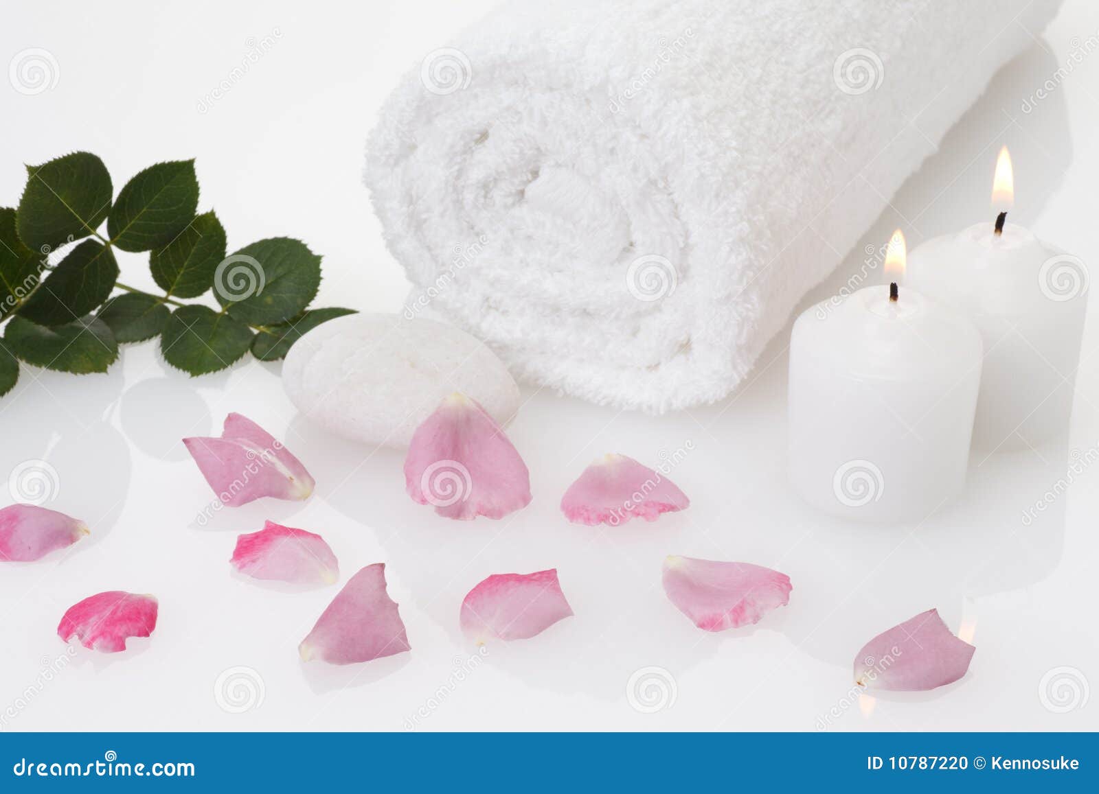 Rose petal spa stock photo. Image of rose, care, aromatherapy 10787220