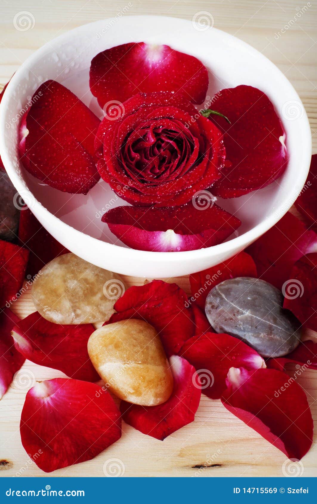 Rose petal spa stock image. Image of flower, healthcare 14715569