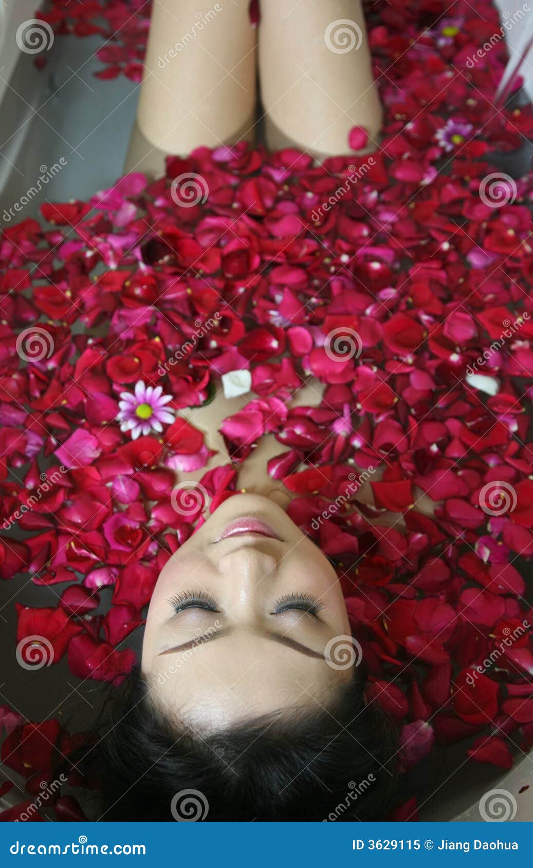 Rose petal spa stock image. Image of life, aromatherapy 3629115