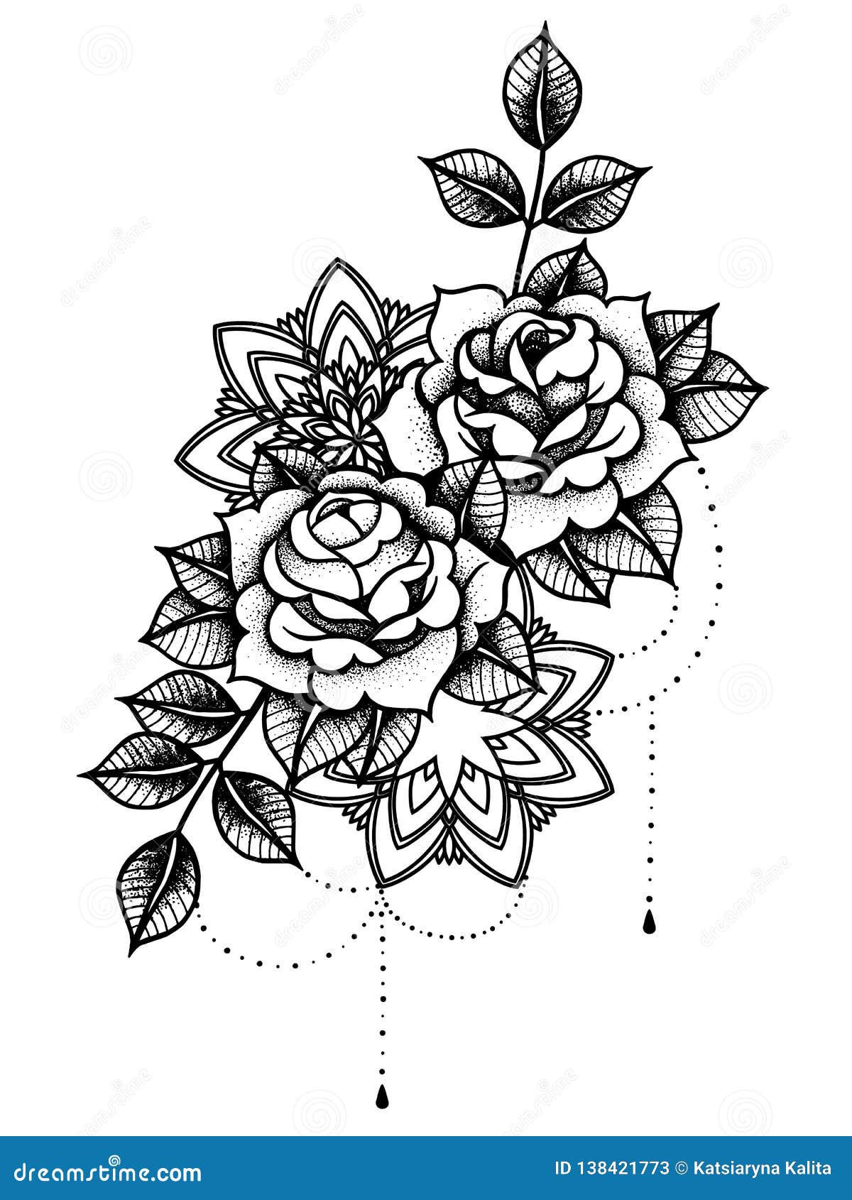 Cheap 1PC DIY Mountain Temporary Tattoos Sticker Geometric Flower Rose  Wristband Tattoos Decal Fake Hummingbird Waterproof Tatoo For Women | Joom