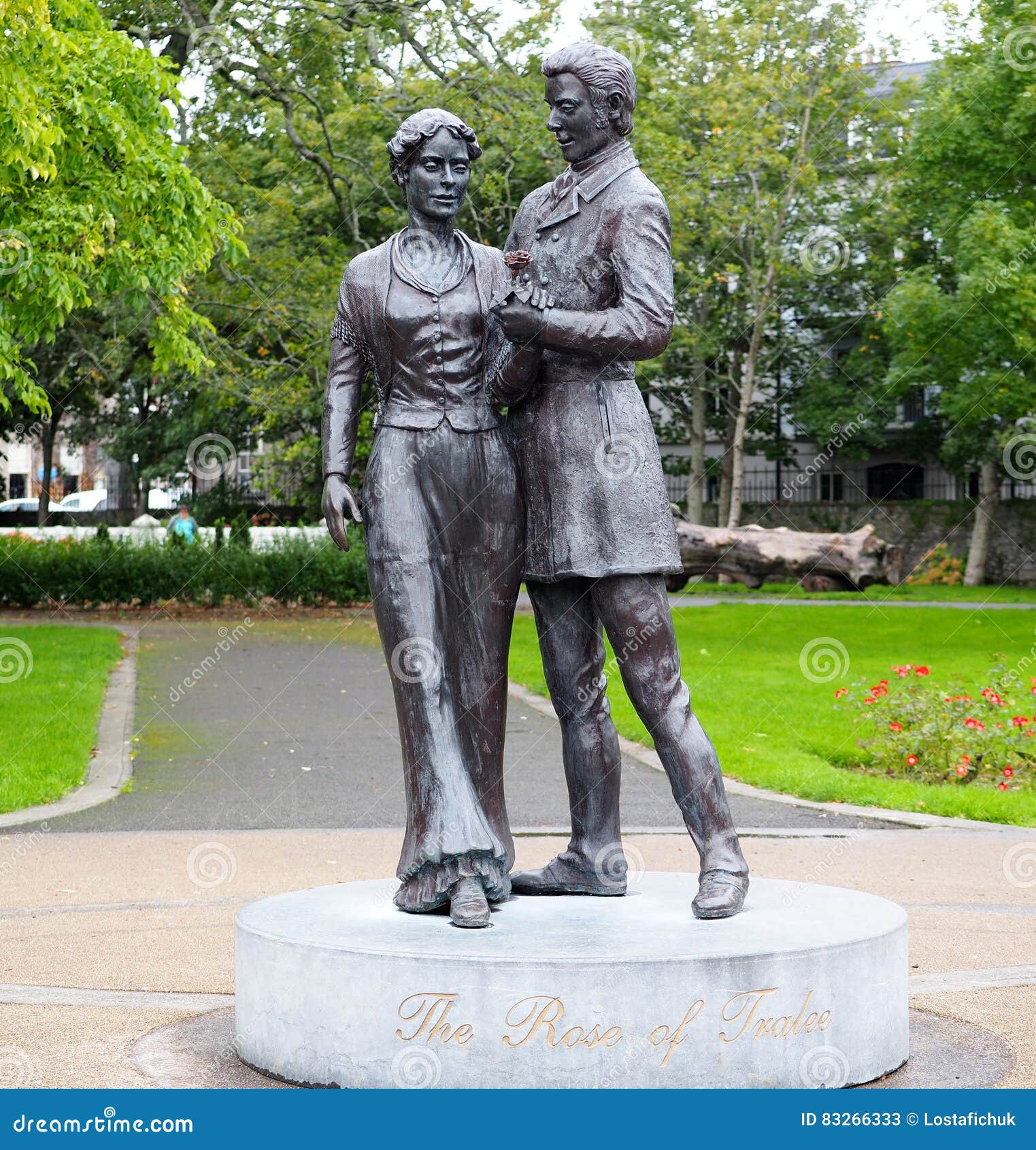 Rose of Tralee Statue Ireland Editorial Stock Photo Image of heritage